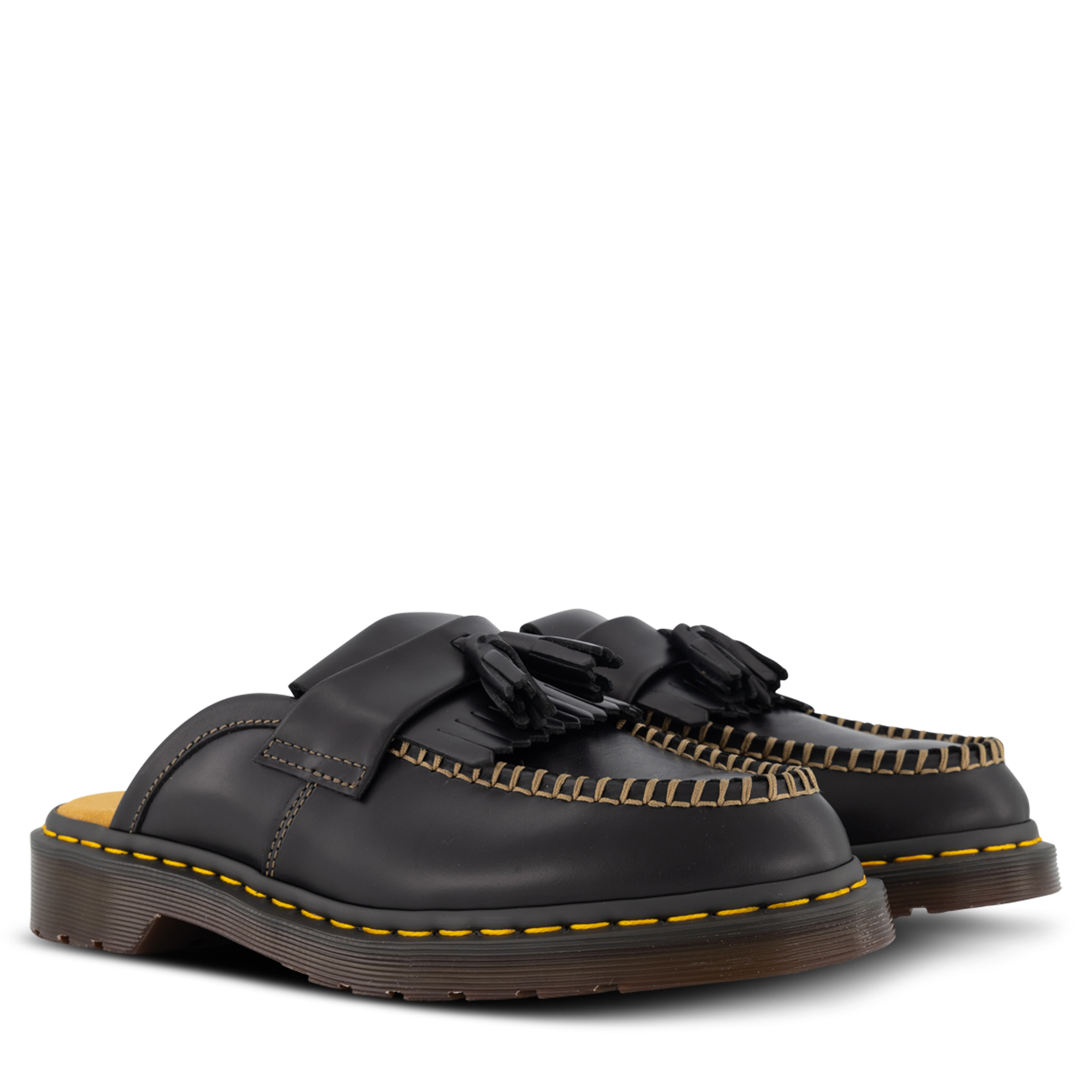 靴 Dr. Martens ADRIAN MULE Dr Martens Adrian Leather Mule Black Orleans | Hype DC