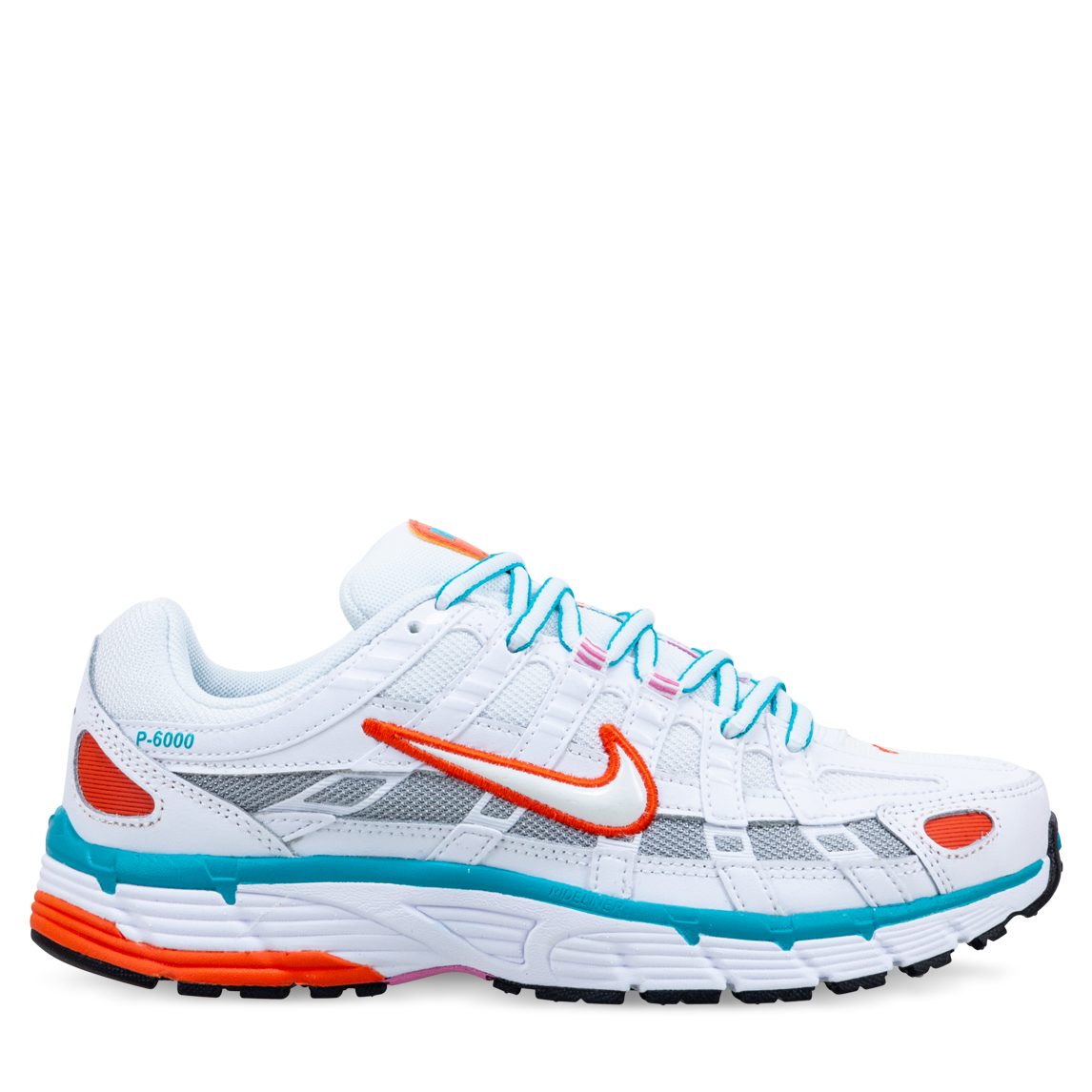 Nike Women's P-6000 White/Metallic Silver-Aqua - BV1021-104 | Sneaker  District