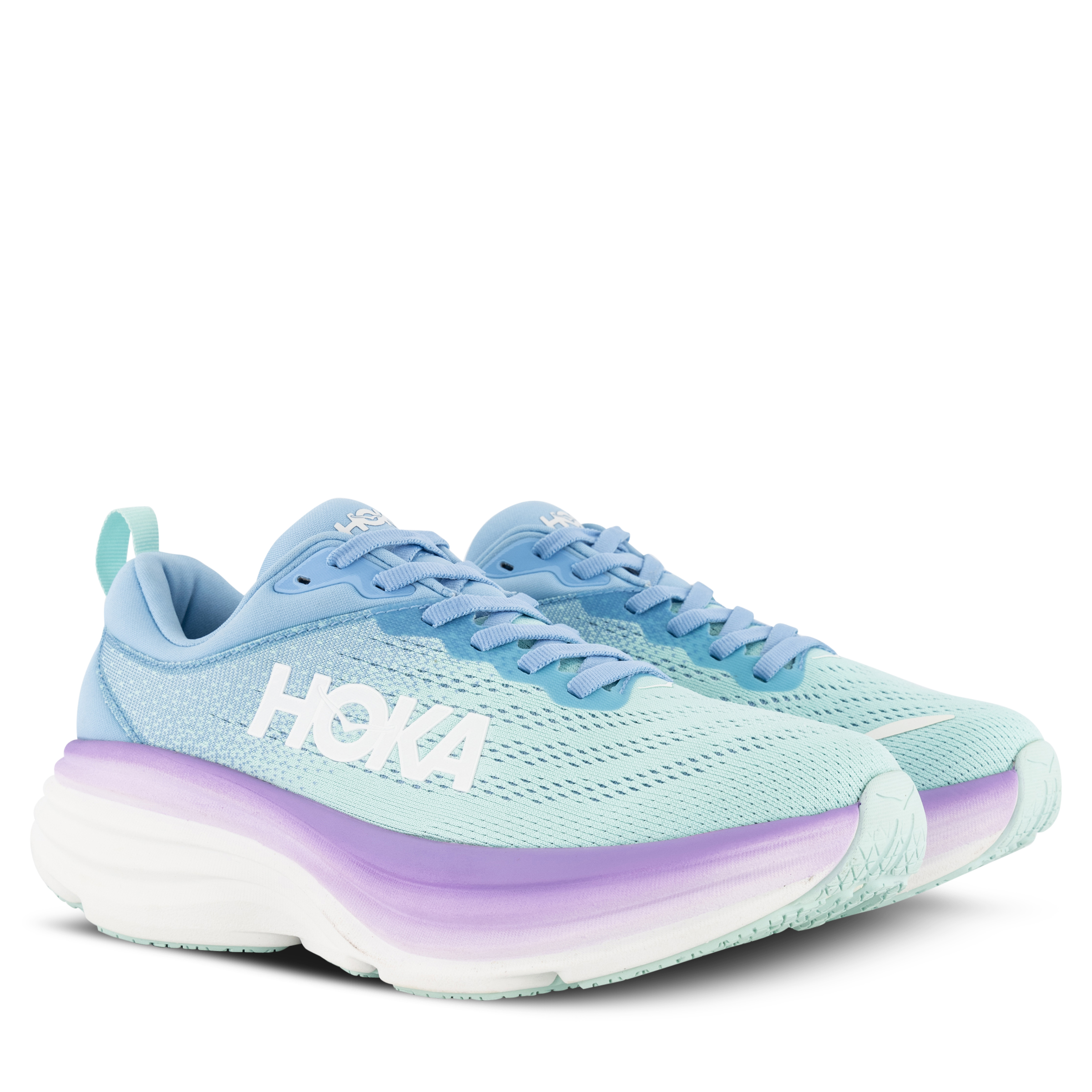 HOKA Bondi 8 Womens Airy Blue/Sunlit Ocean | Hype DC