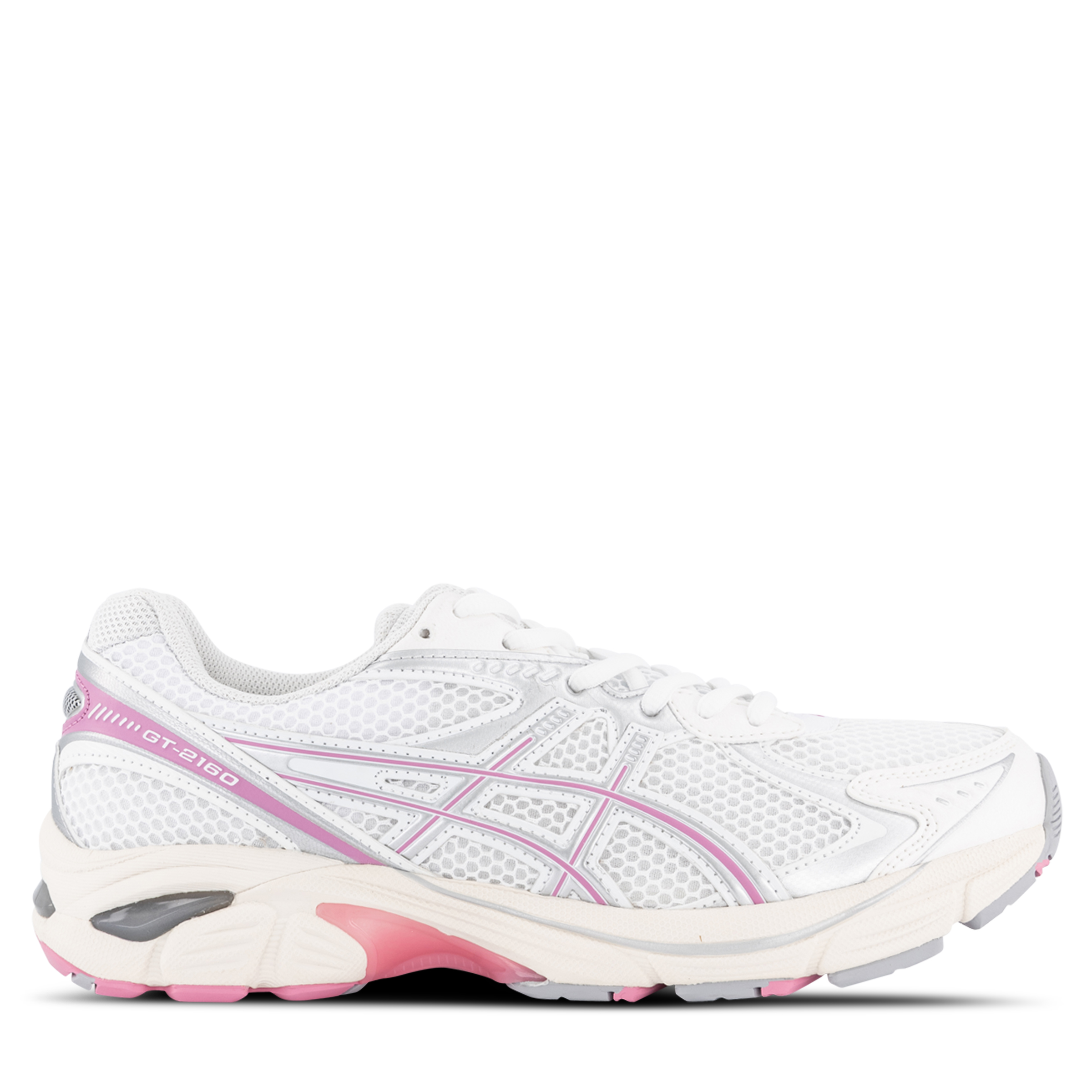 Asics white and pink best sale