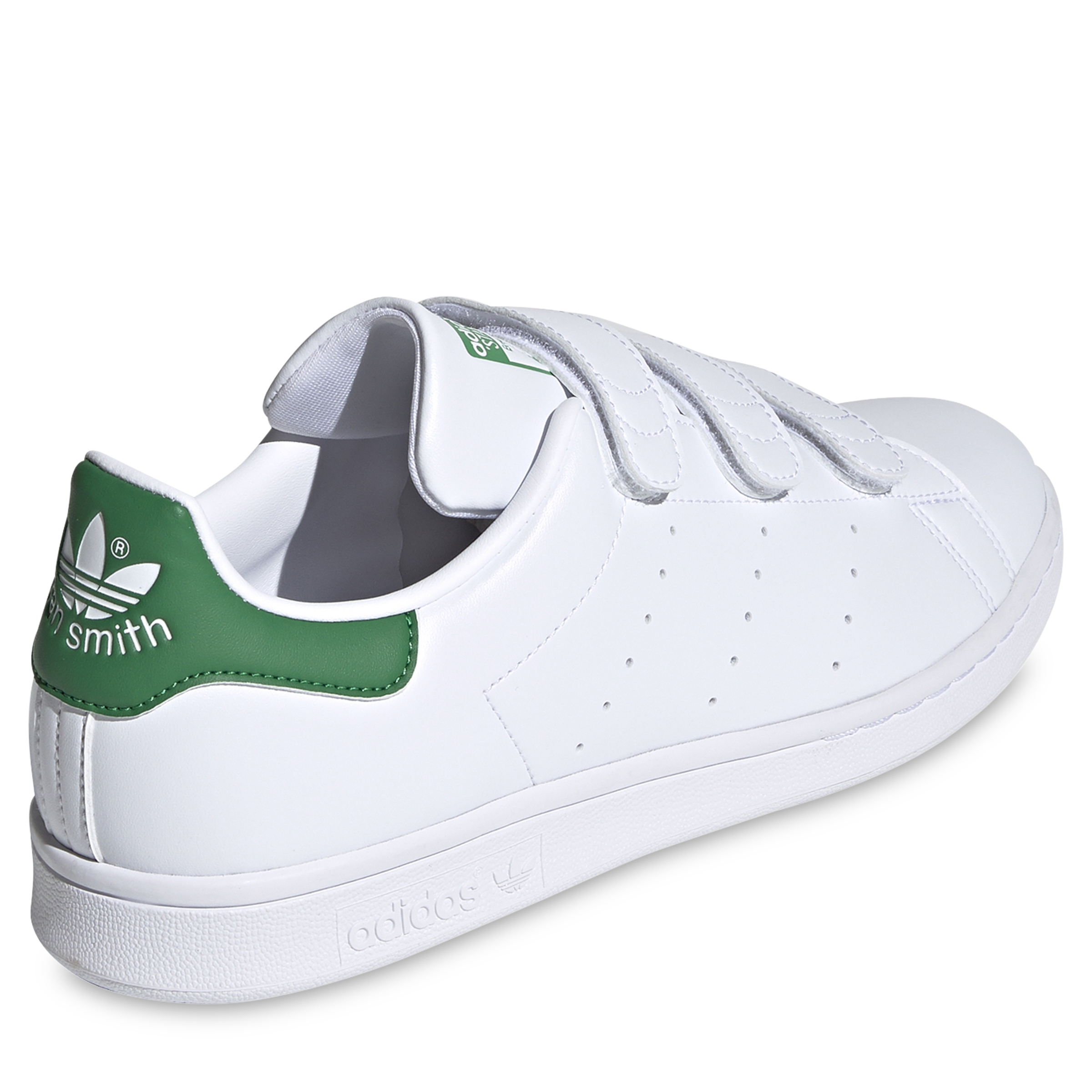 adidas stan smith white green