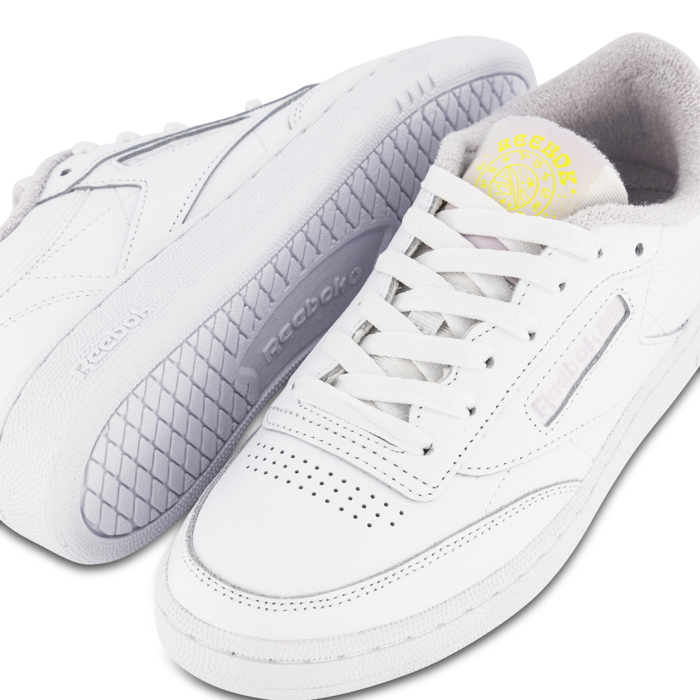 reebok club c taping