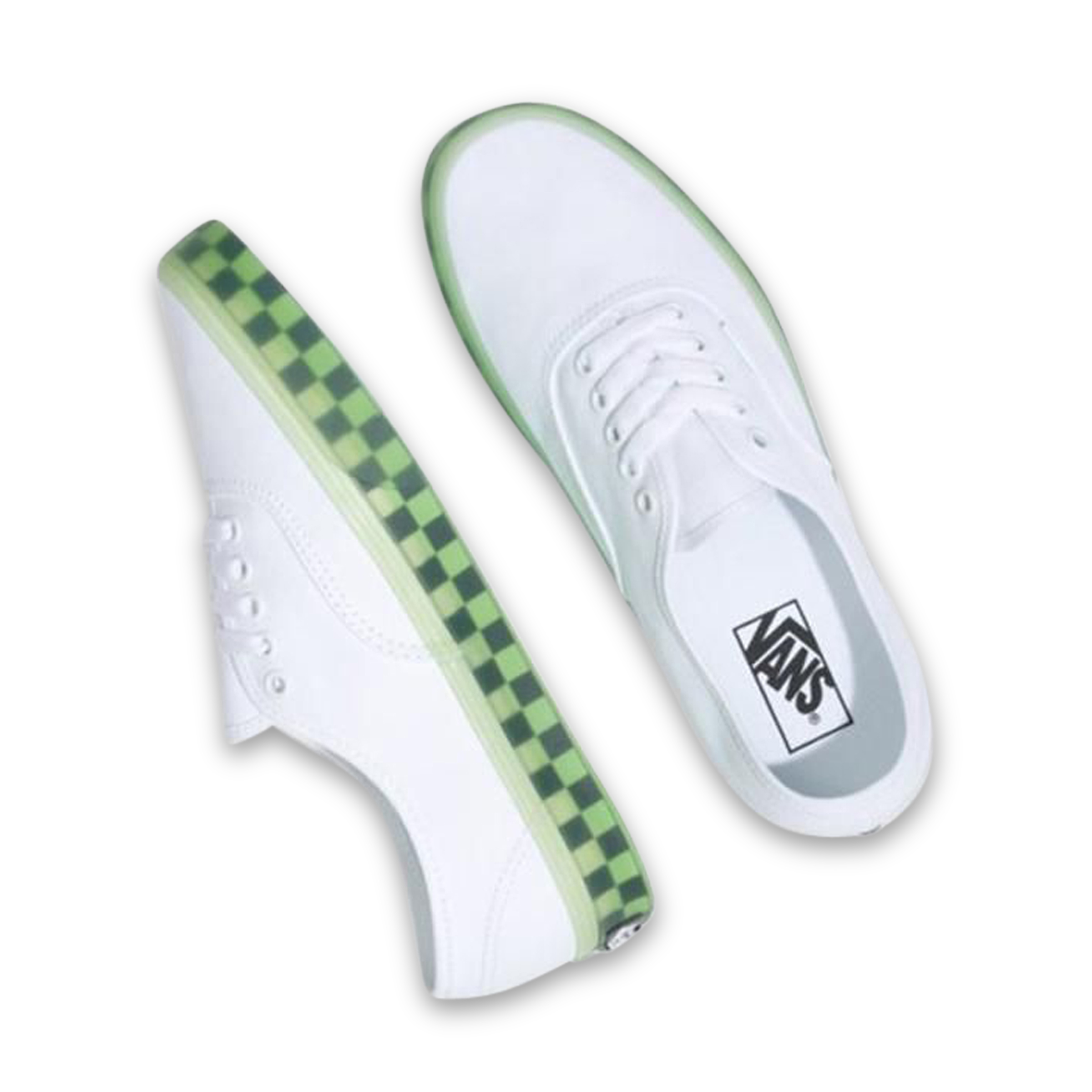 Vans Authentic True White/Green Ash 