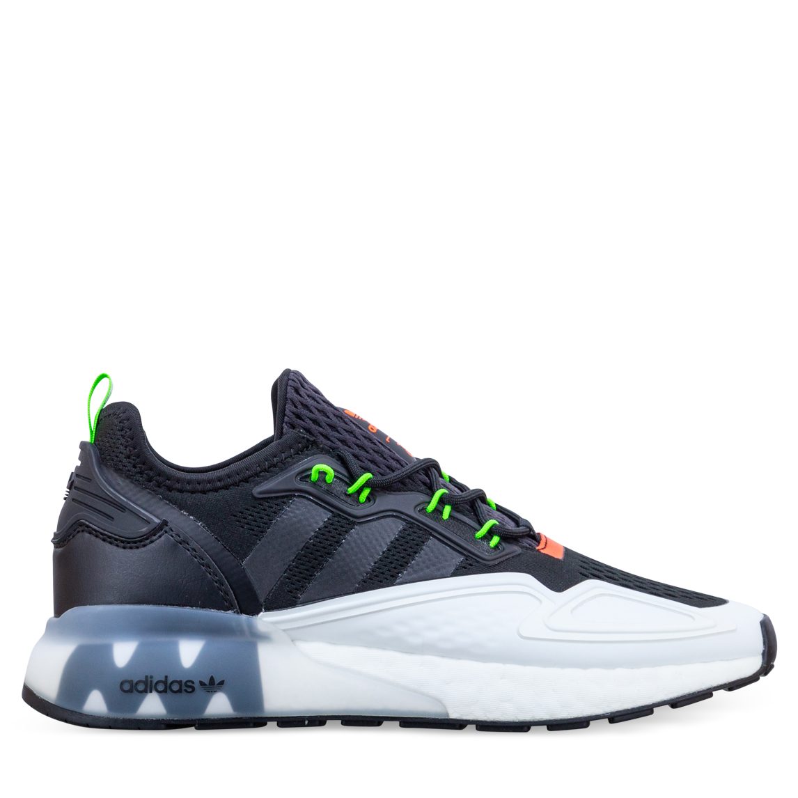 adidas Originals ZX 2K BOOST Core Black/Cloud White/Solar Red | Hype DC