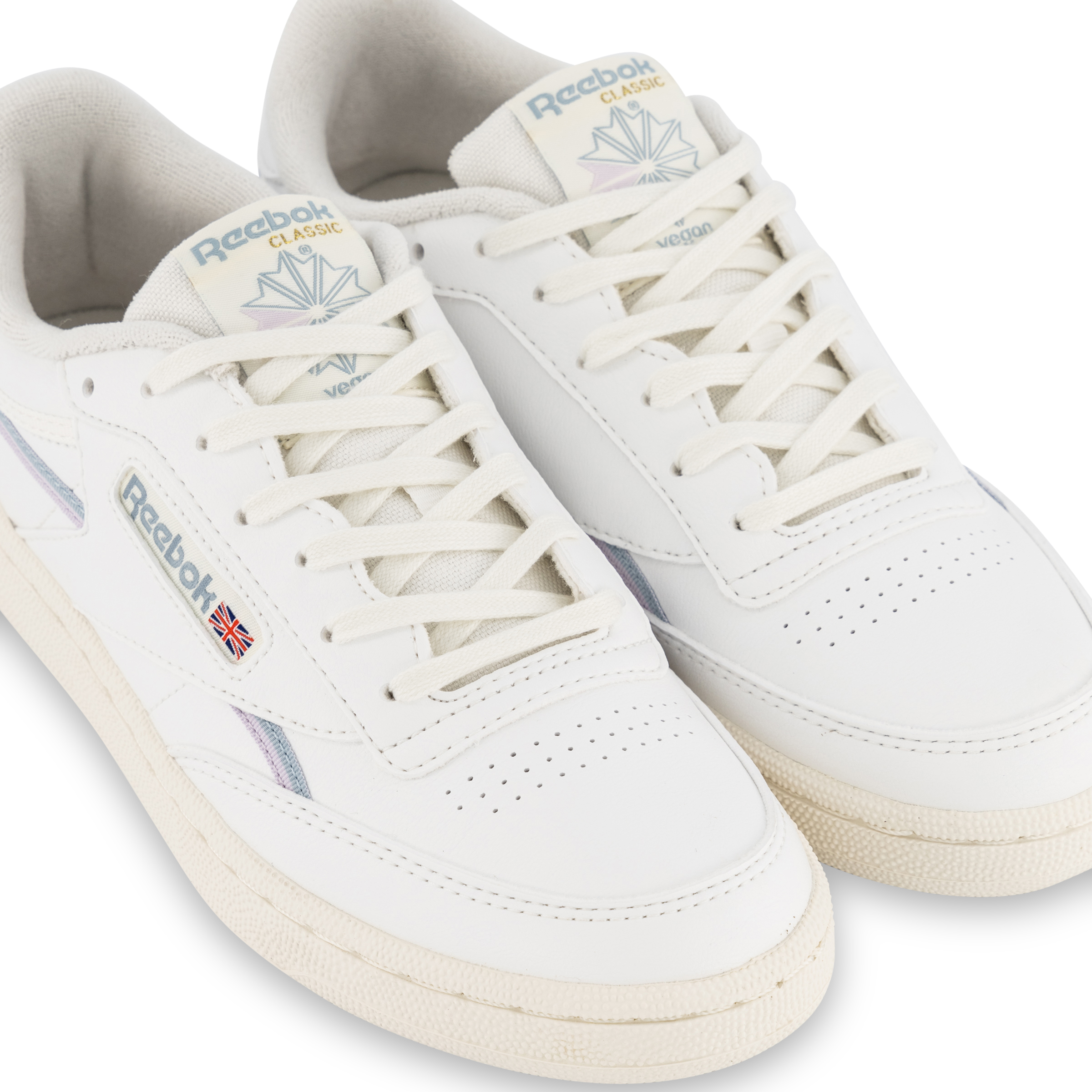 Reebok Club C 85 Womens White/Blue 