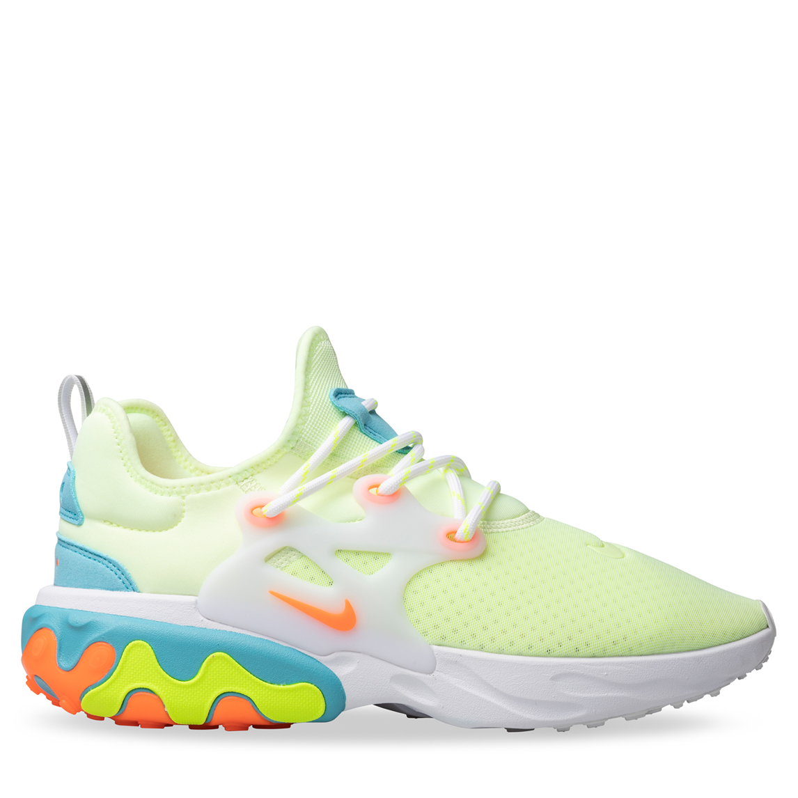 react presto barely volt/hyper crimson men's shoe
