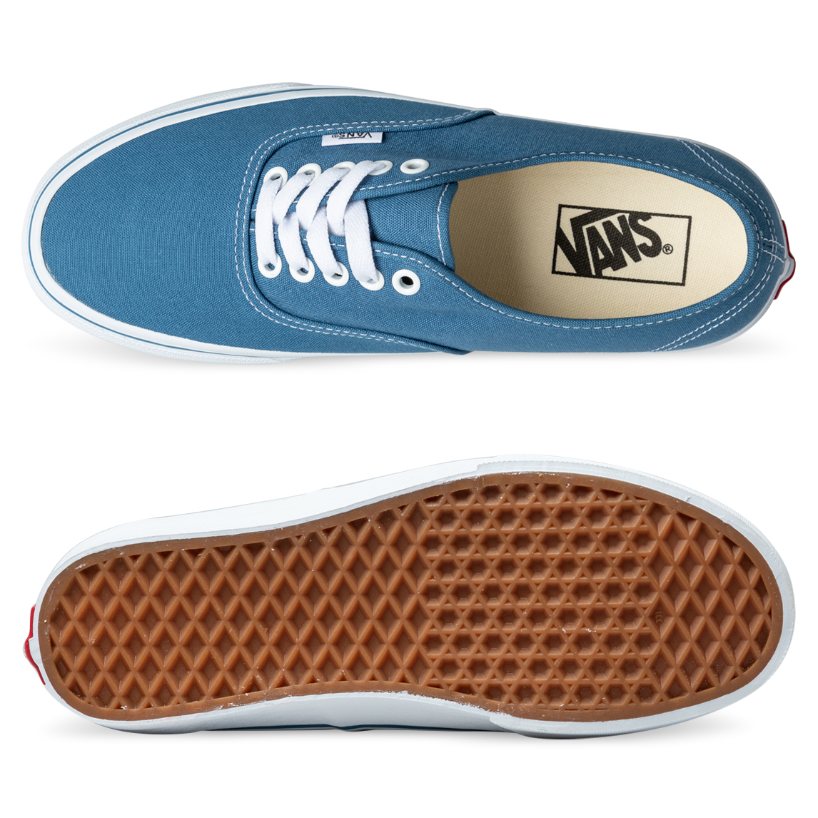 vans mens blue shoes
