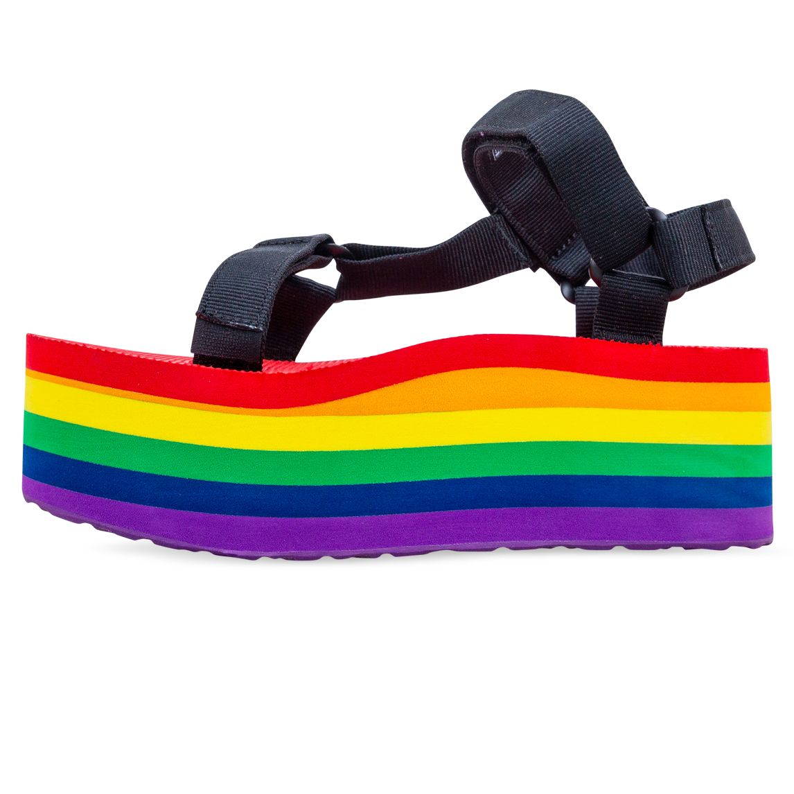 rainbow teva flatform