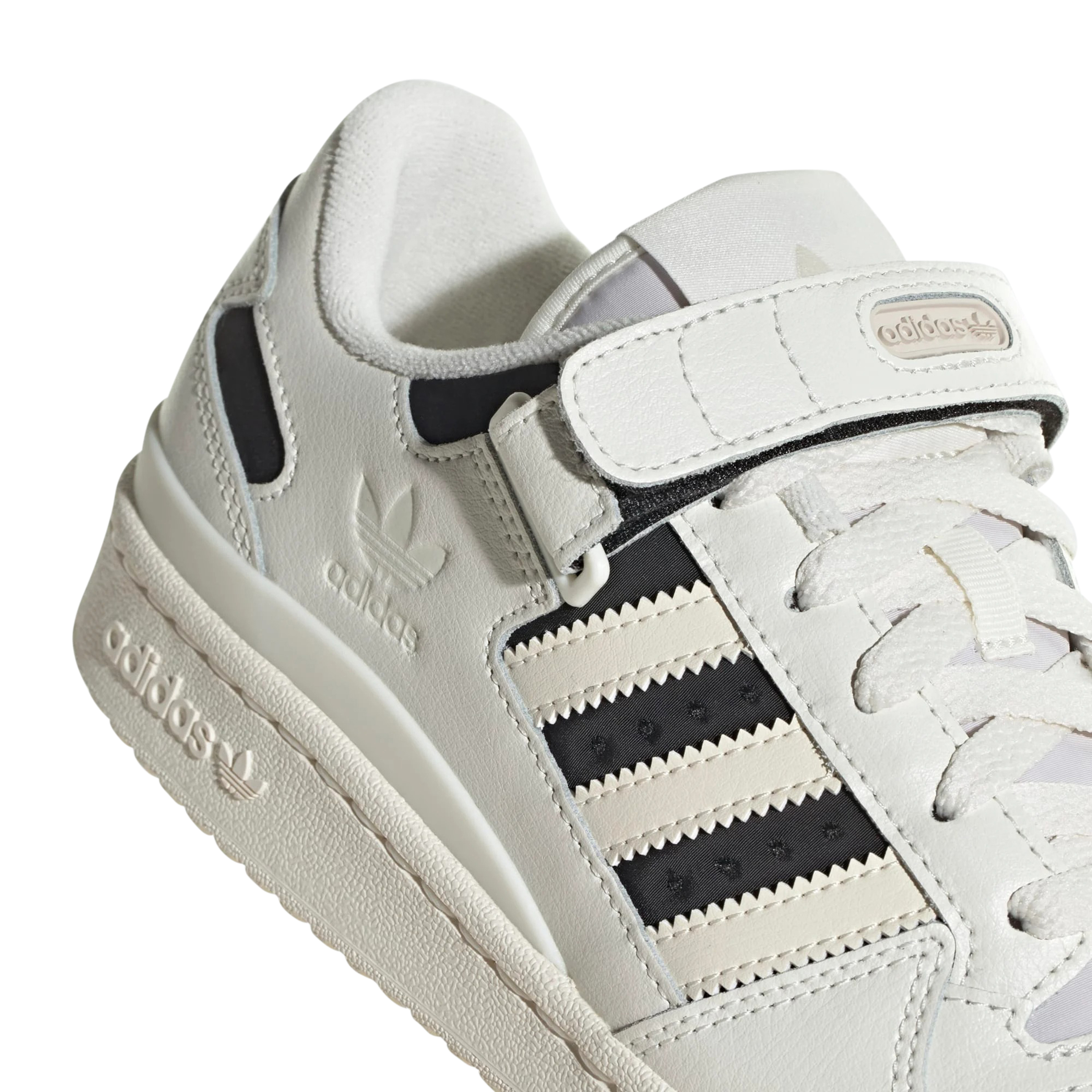 forum low off white black