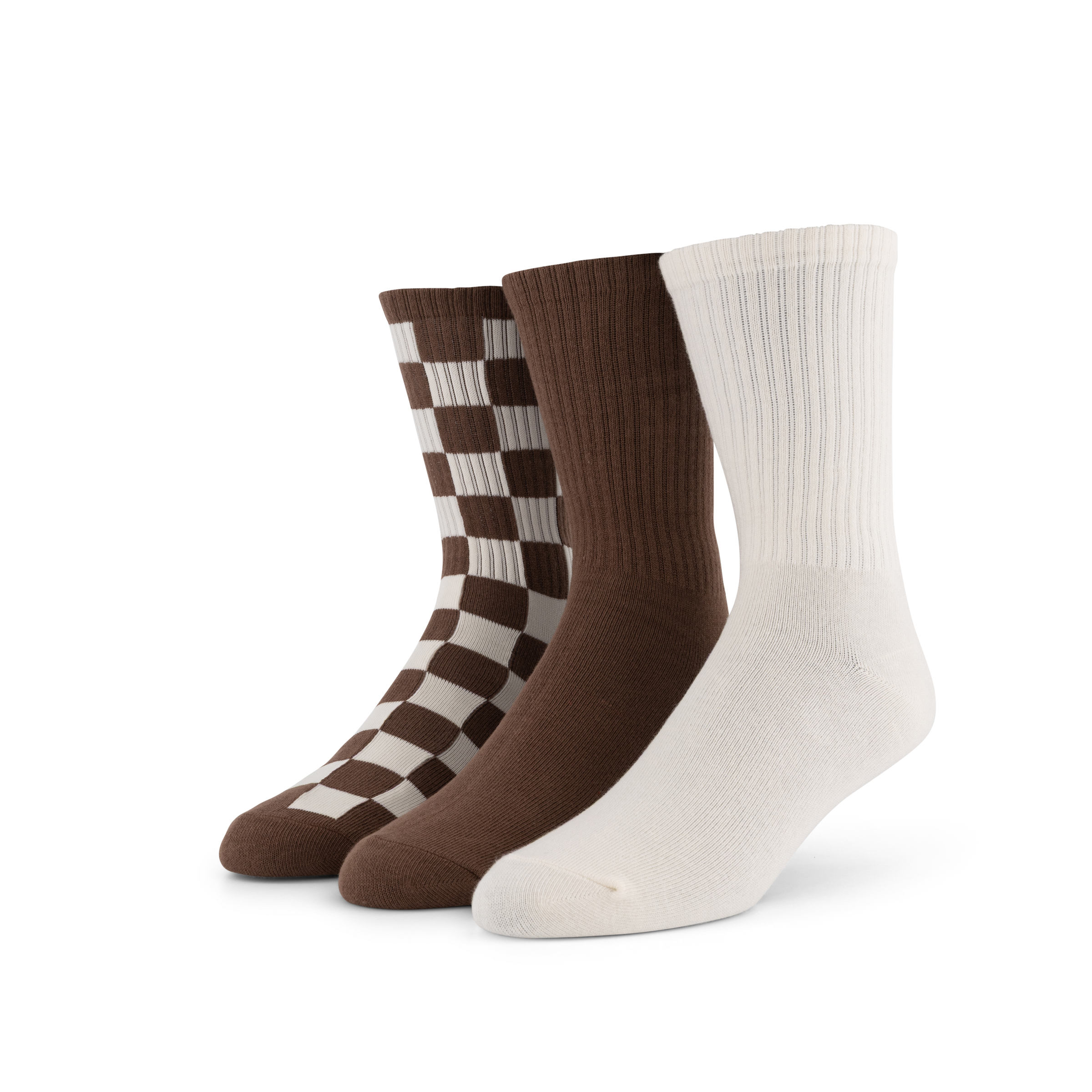 Checker Crew Socks 3-Pack