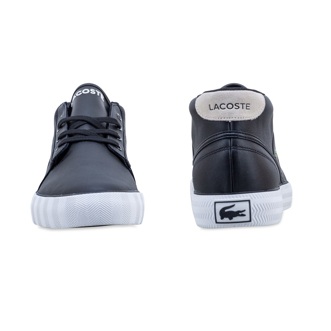 Lacoste GRIPSHOT CHUKKA Black/Off White 