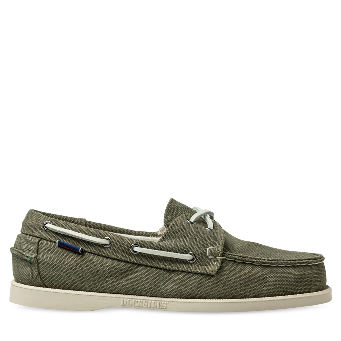 sebago docksides canvas