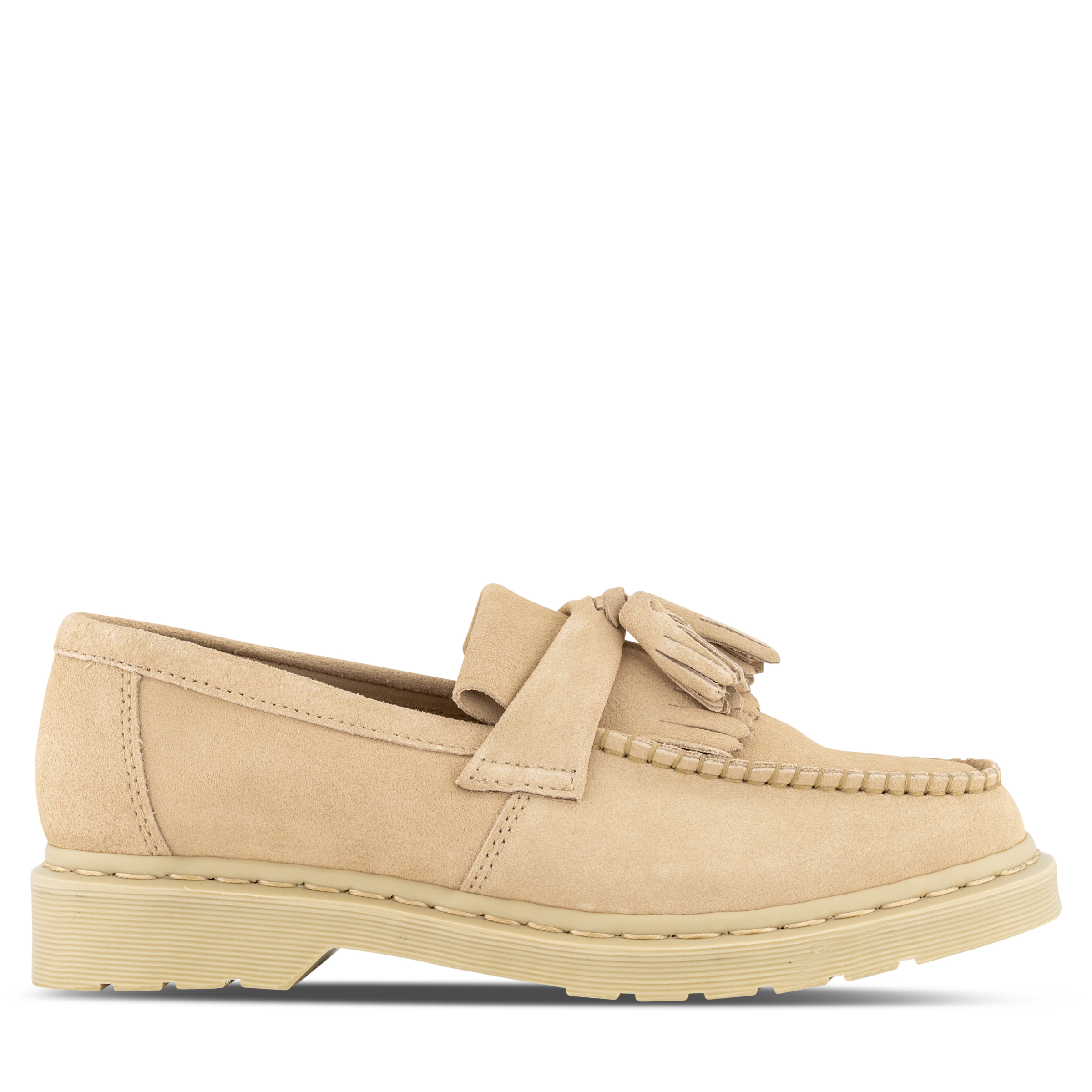 Dr Martens Adrian Tassel Loafer Warm Sand Suede | Hype DC