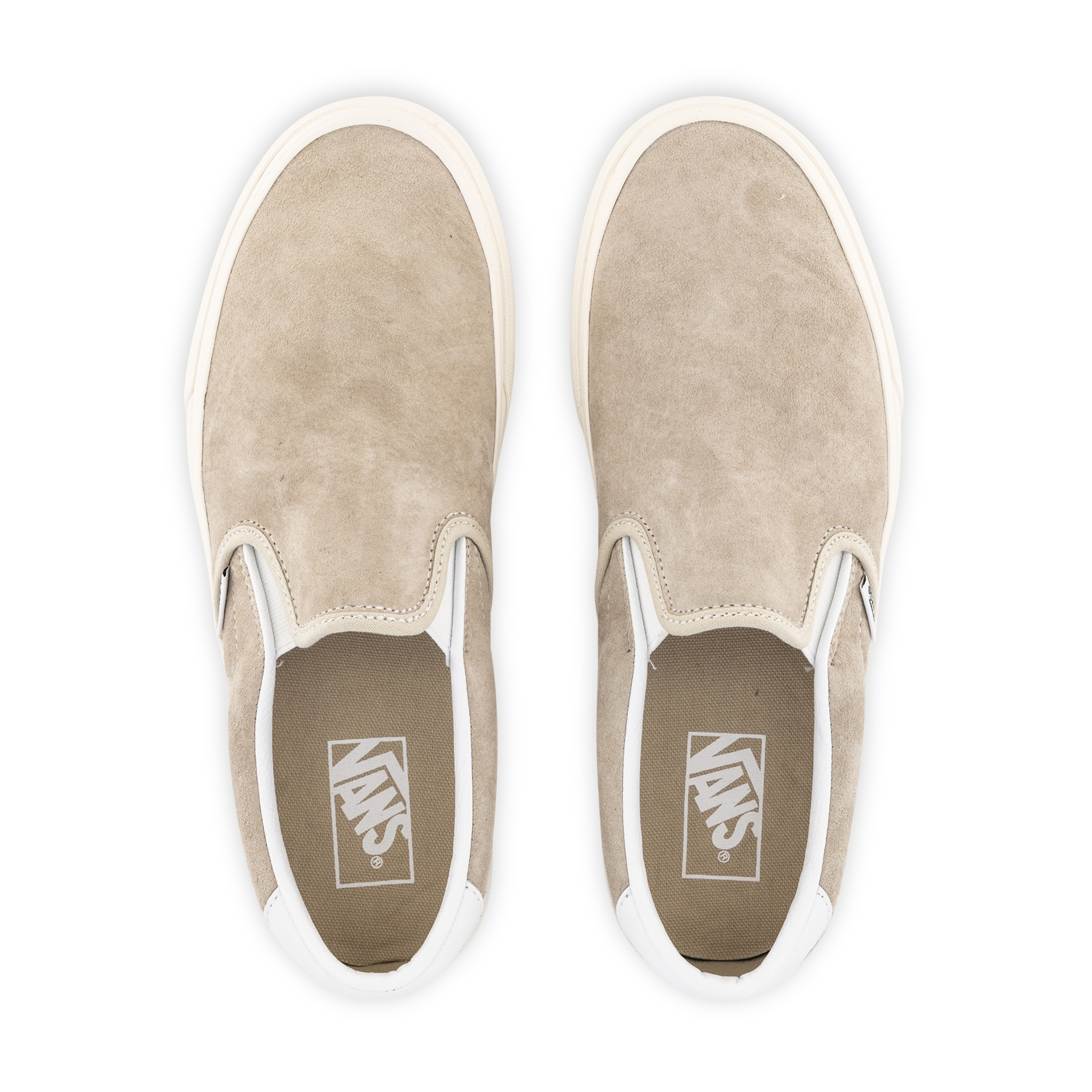 Vans slipper online beige