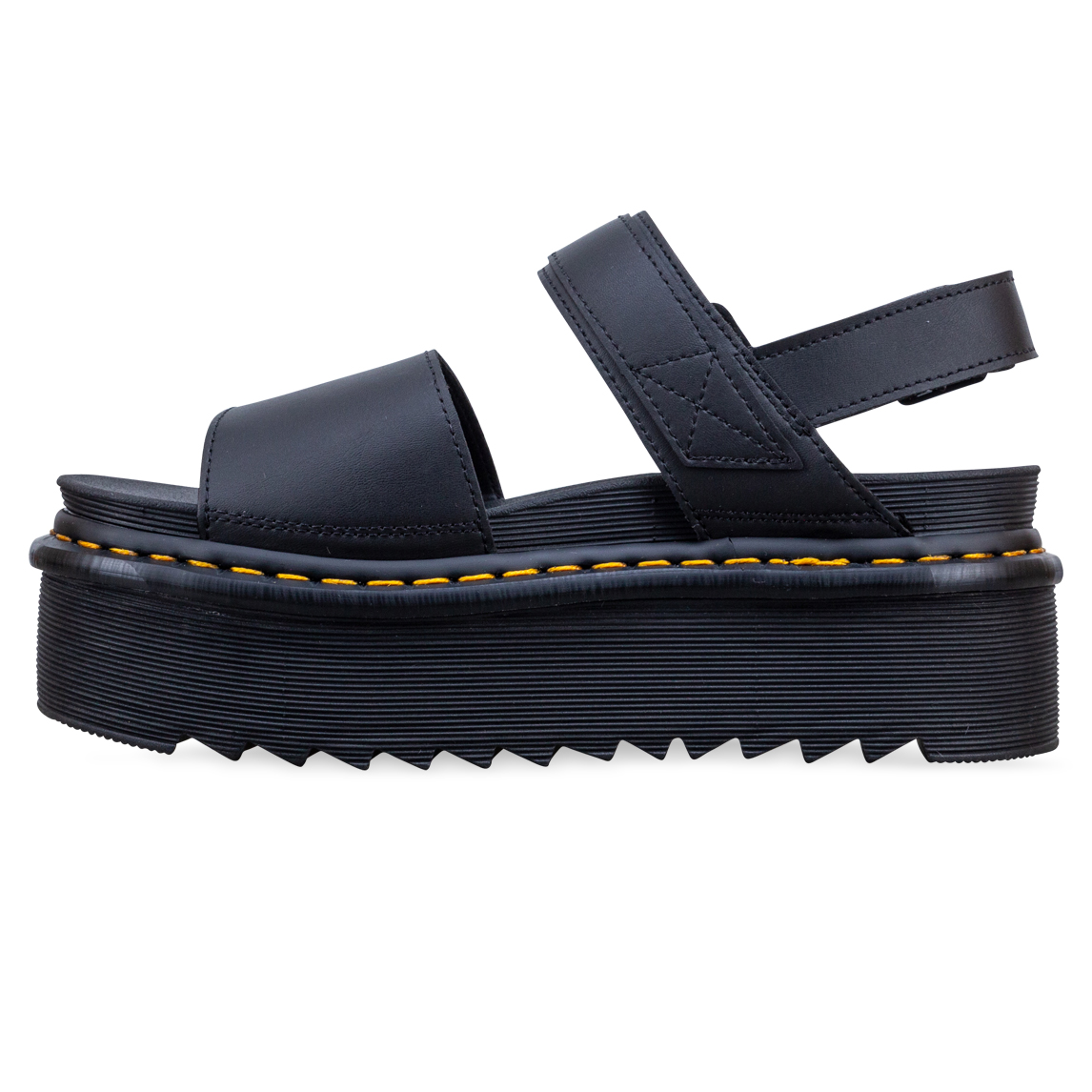 Voss Quad Sandals In Purple, Dr Martens