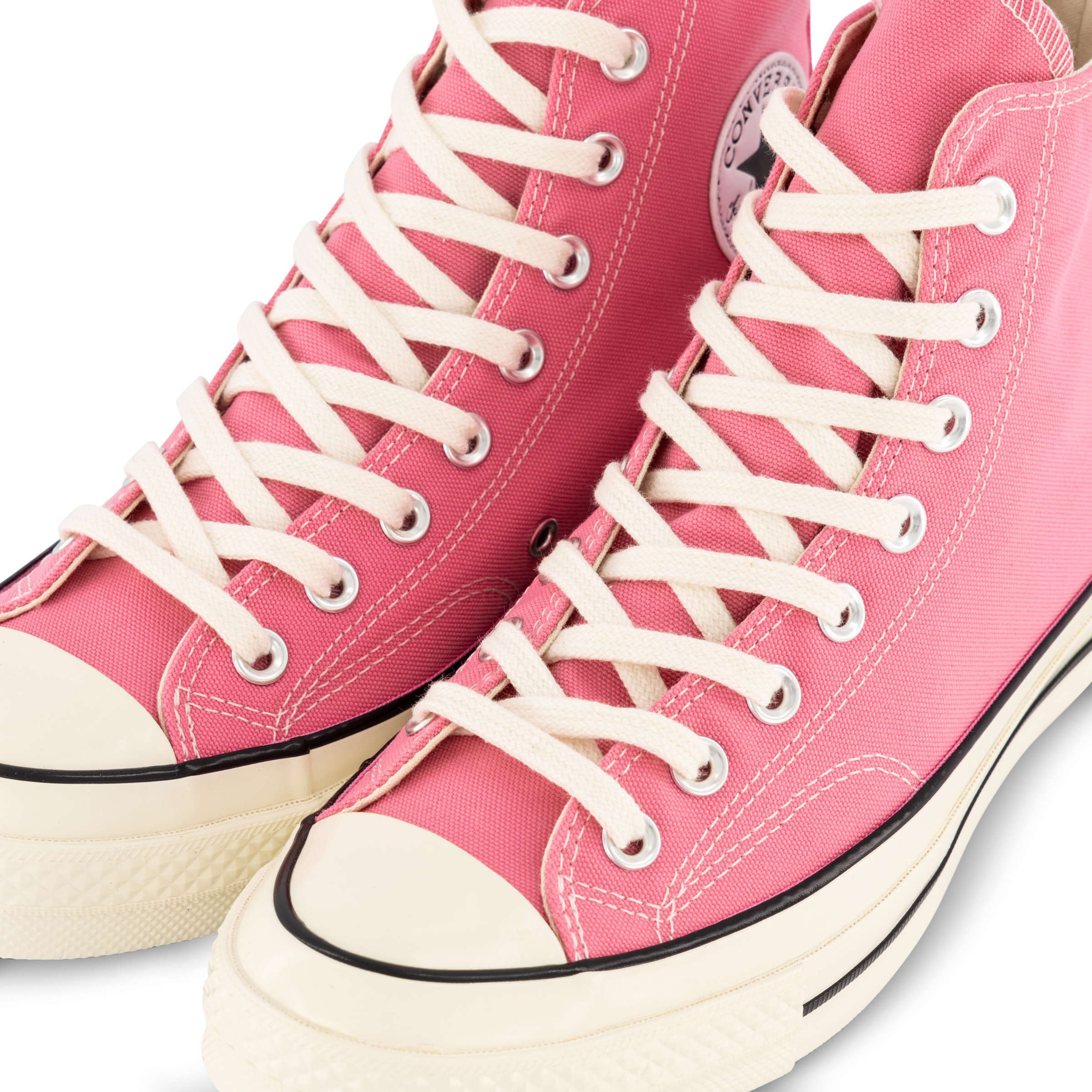 pink low top chucks