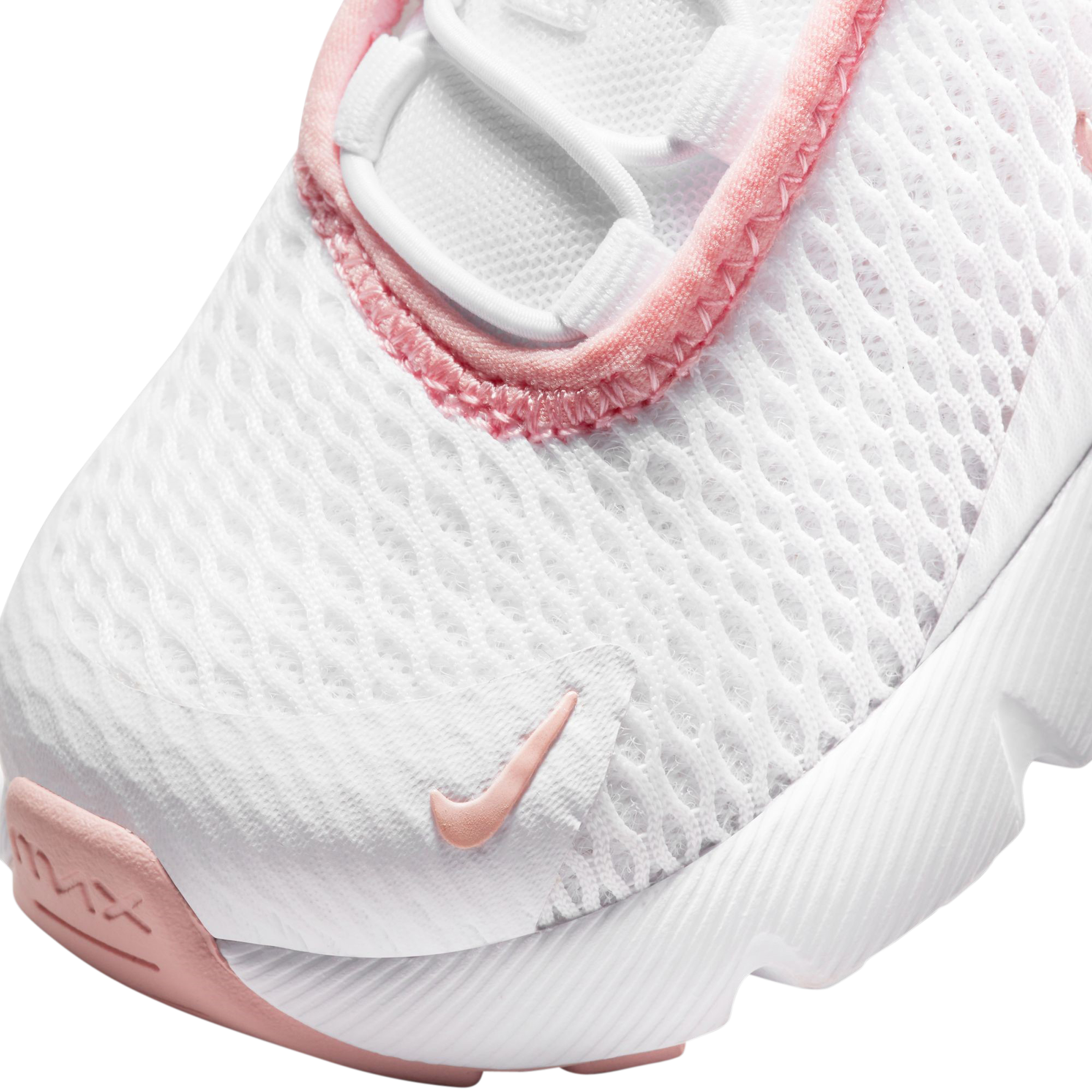 Nike Air Max 270 Toddler White/Pink Glaze-Pink Salt Hype DC