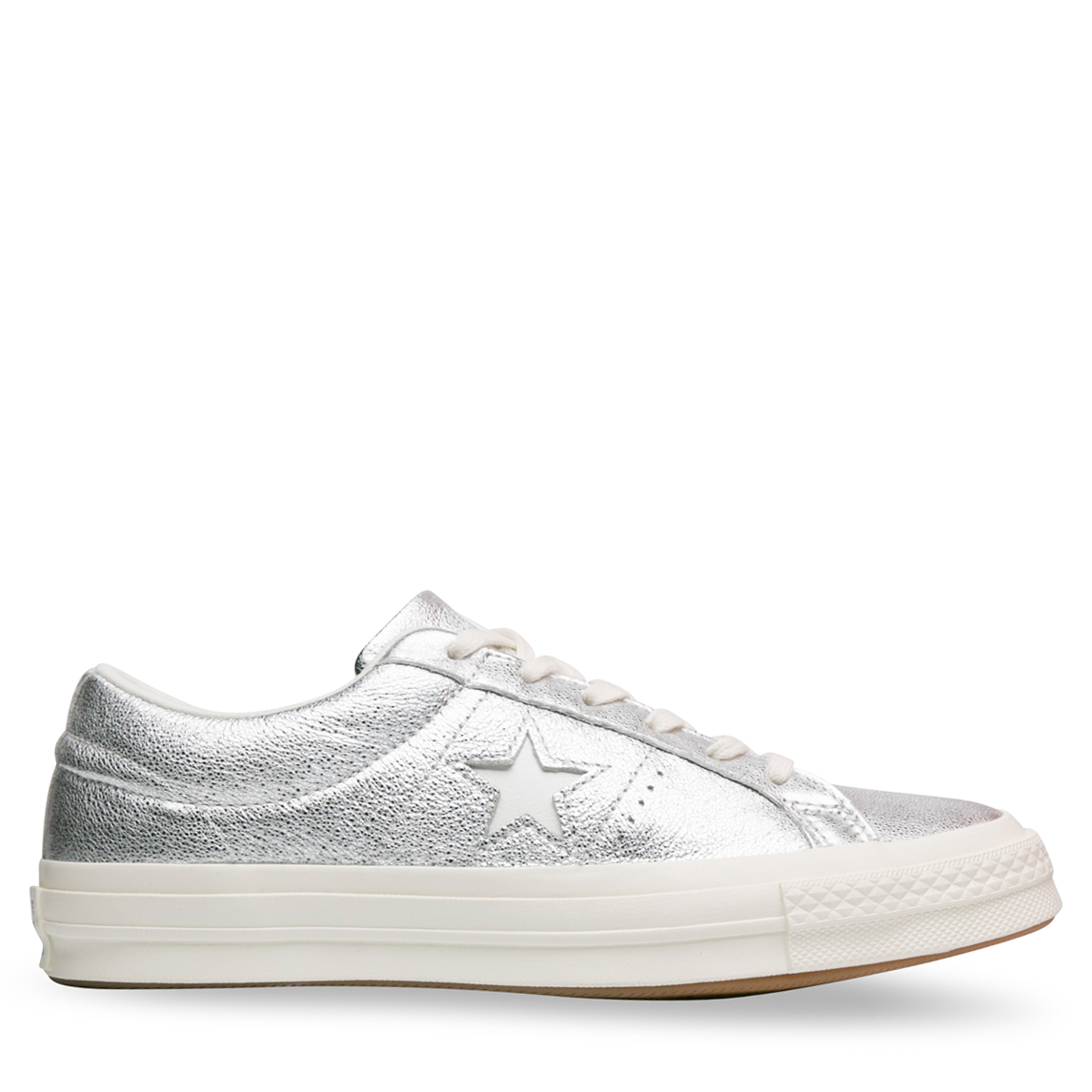 Converse one best sale star silver