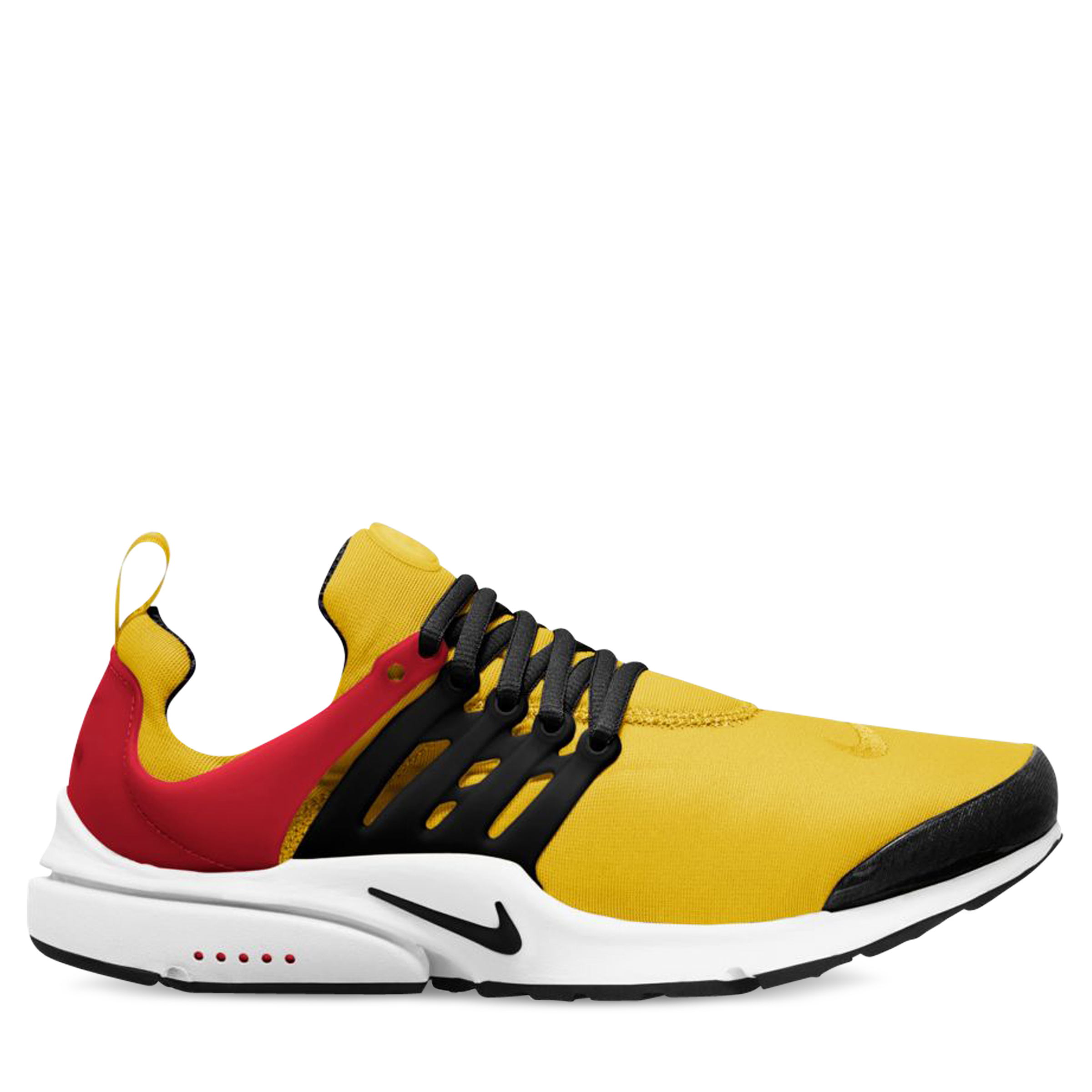 nike presto yellow and black