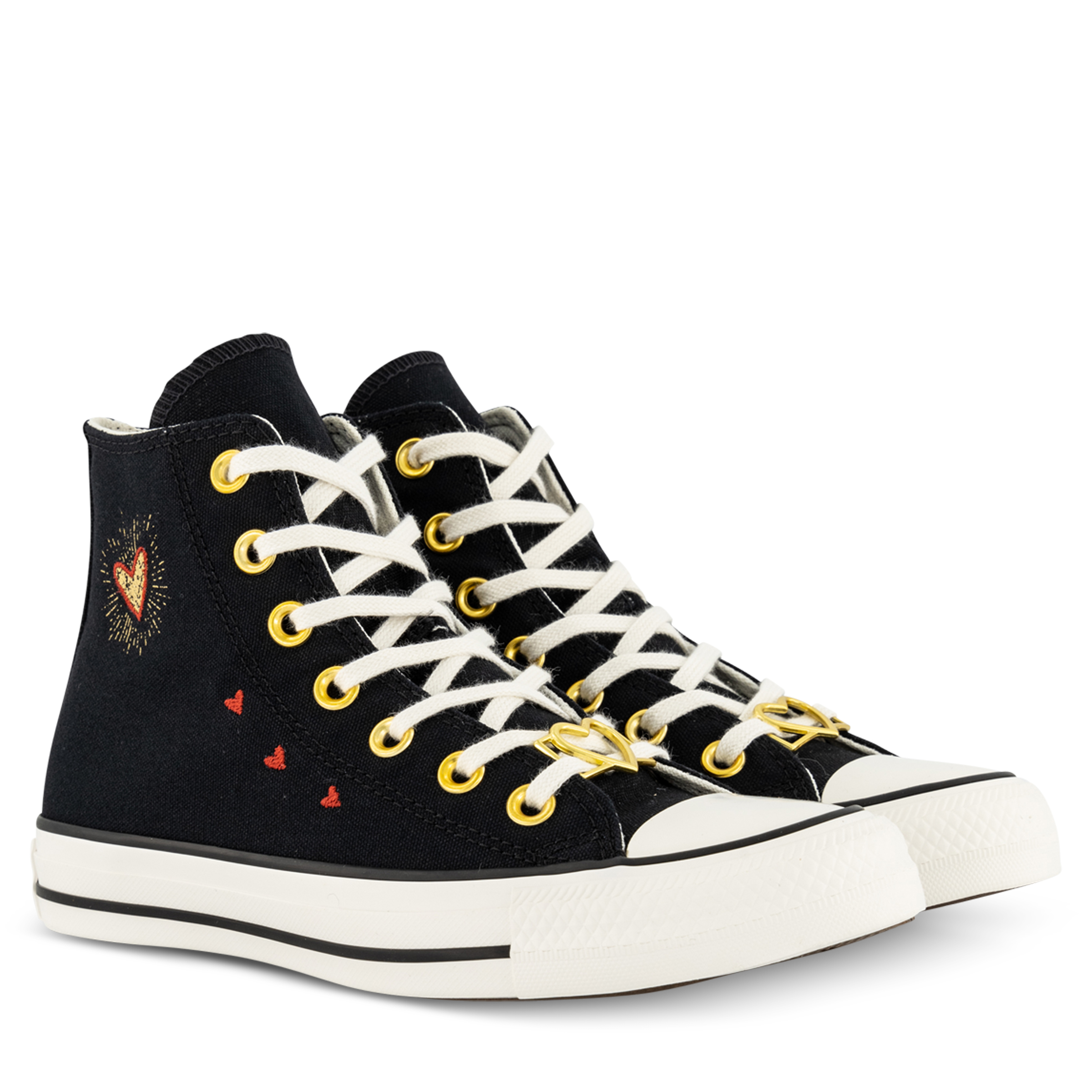 Converse Chuck Taylor All Star High Valentines Day Womens Black/White/Back  Alley Brick | Hype DC