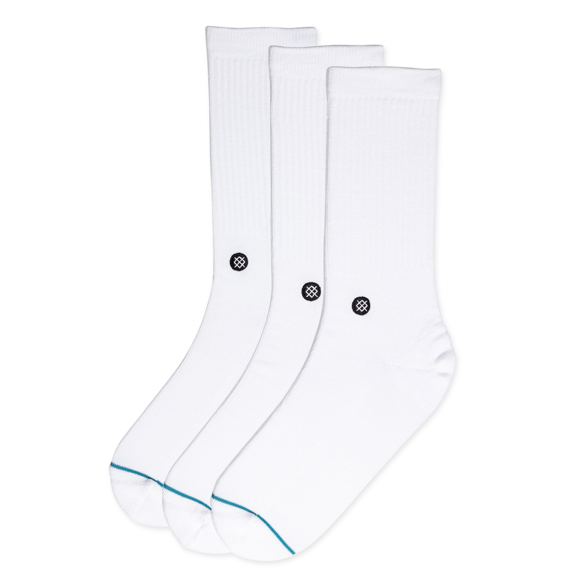 Stance Socks ICON CREW SOCK 3 PACK White | Hype DC