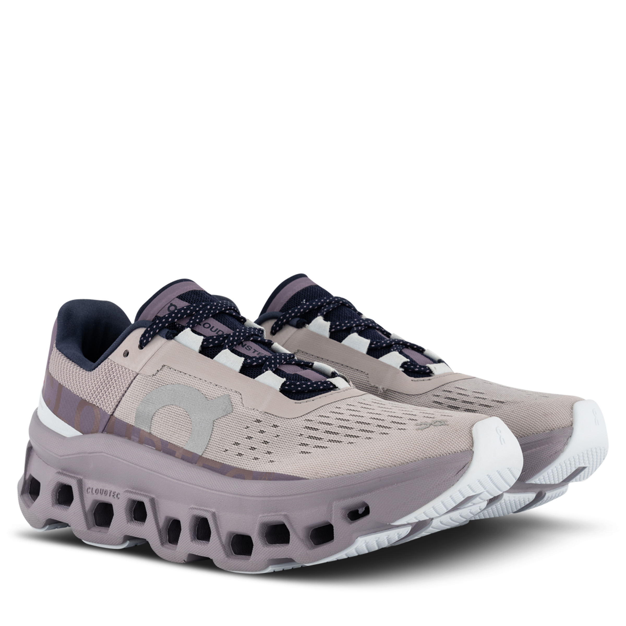 On Cloudmonster Womens Pearl Arctic Hype DC