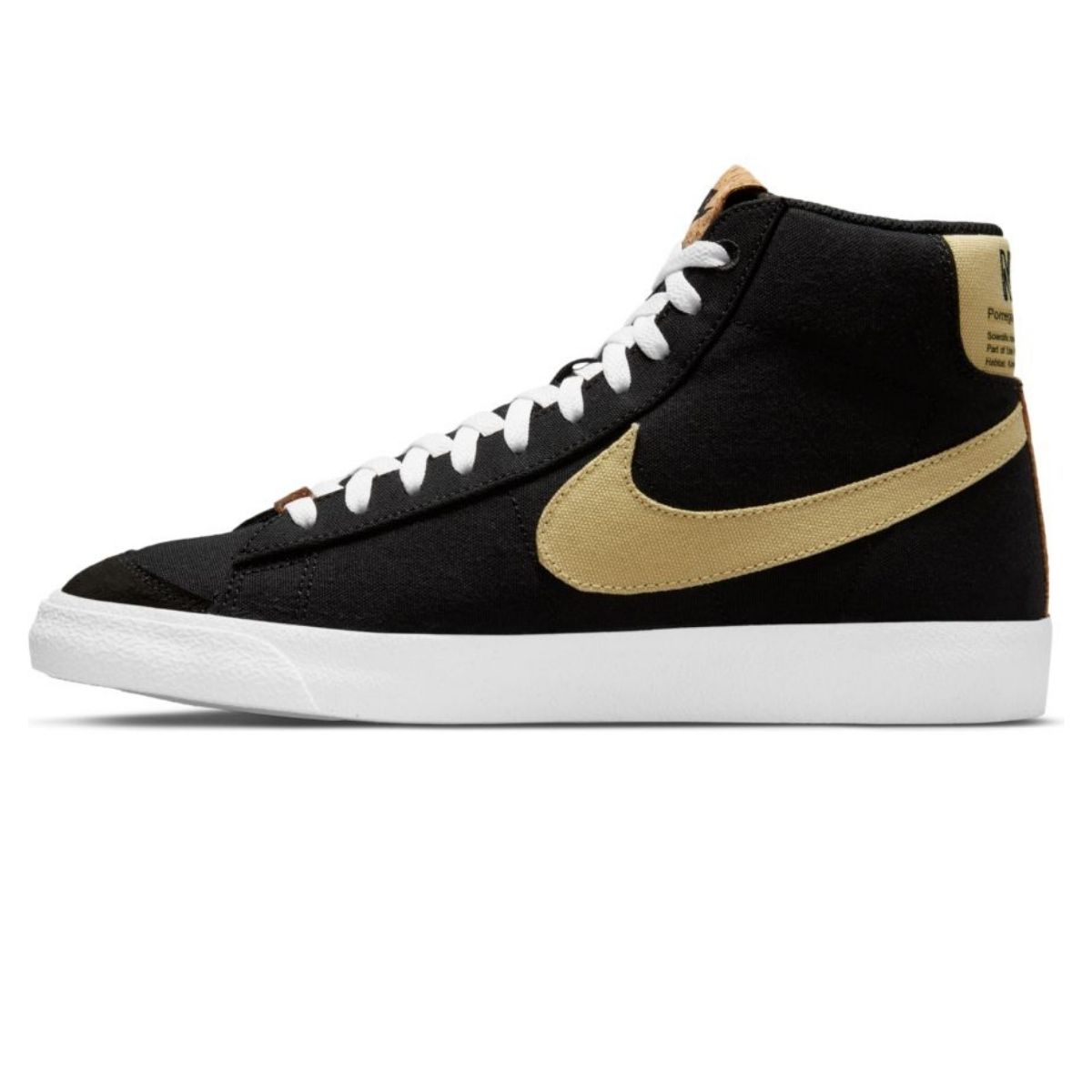 Nike BLAZER MID '77 Black/solar Flare 