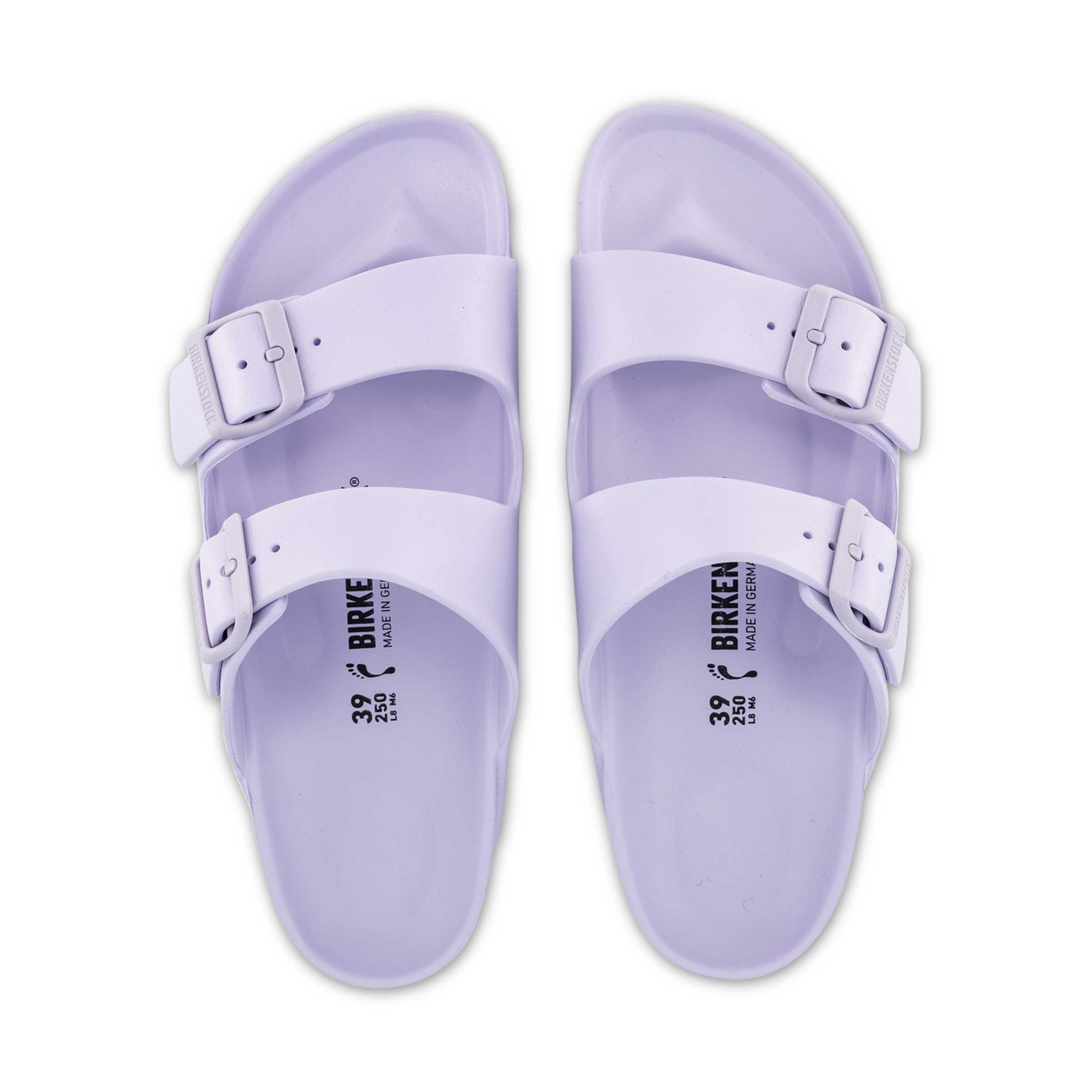 Purple cheap birkenstocks plastic