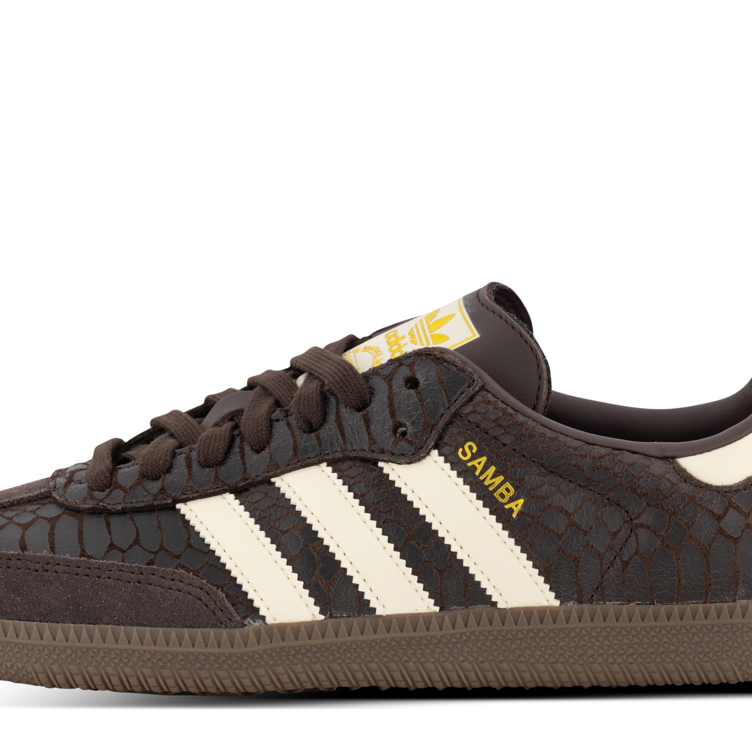 adidas Originals Sneakers Samba OG Womens Brown/Earth/Snake | Hype DC adidas Originals Sneakers Samba OG Womens Brown/Earth/Snake | Hype DC