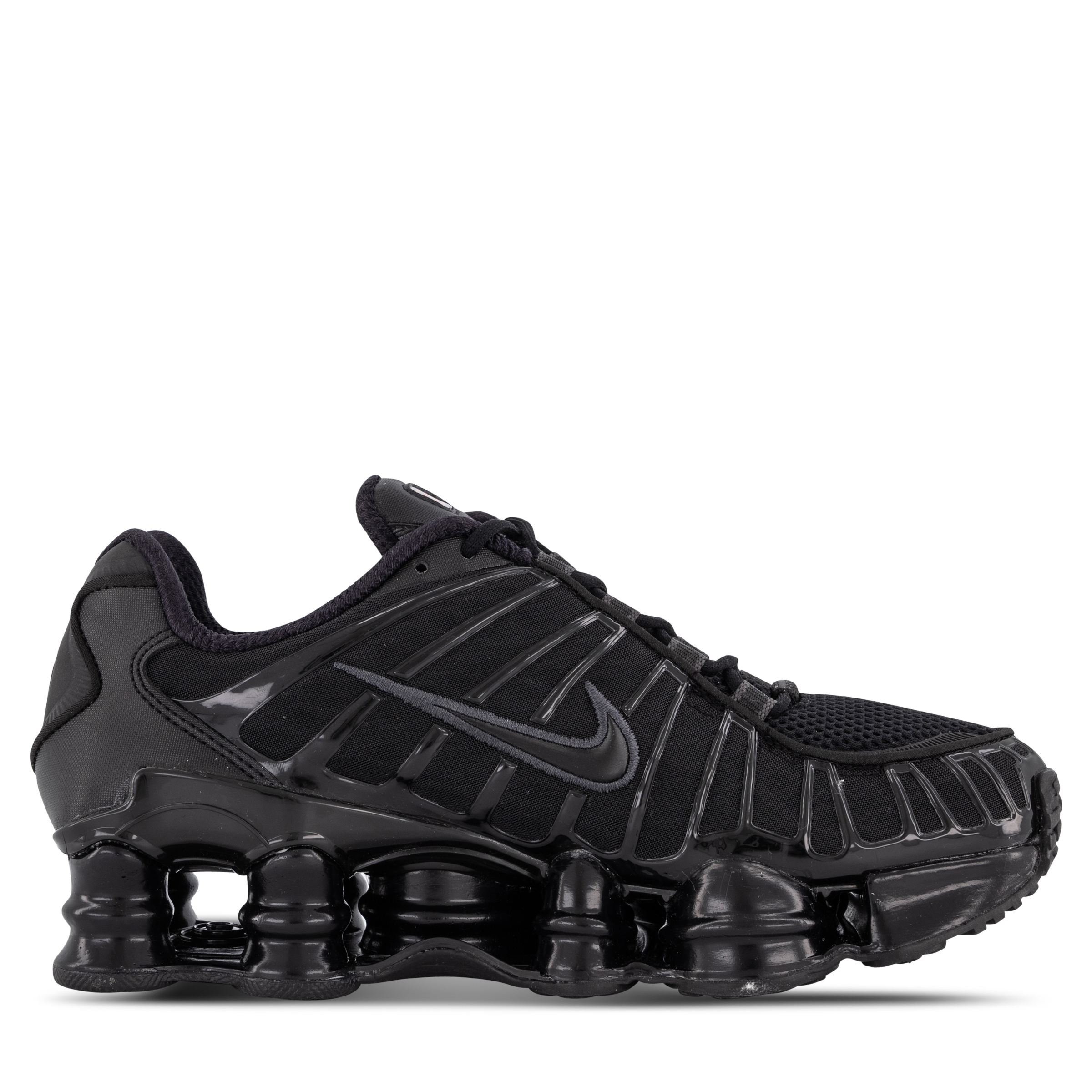 Nike Shox TL Womens Black/Metallic Hematite/Max Orange Hype DC