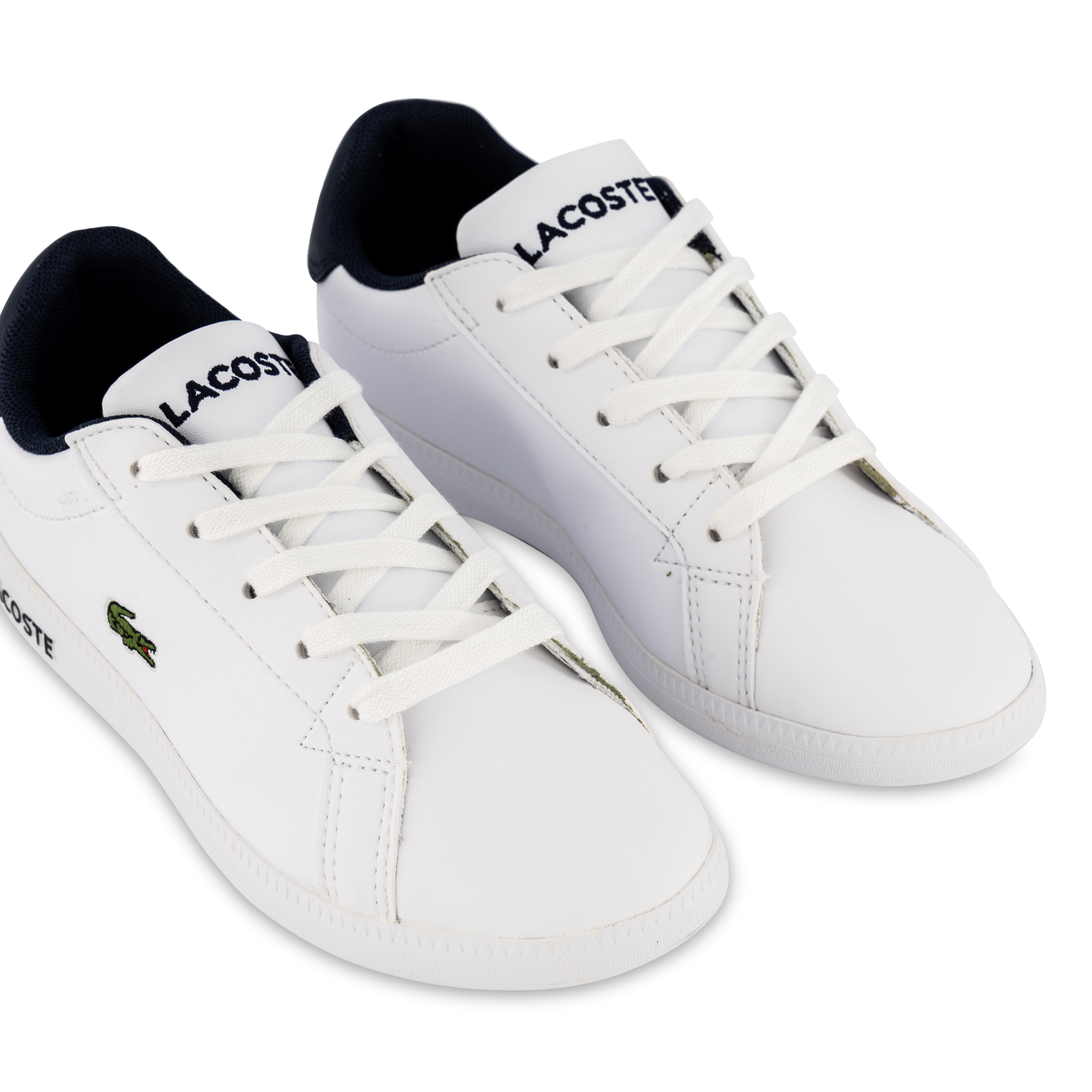 Lacoste Graduate Kids White/Navy | Hype DC