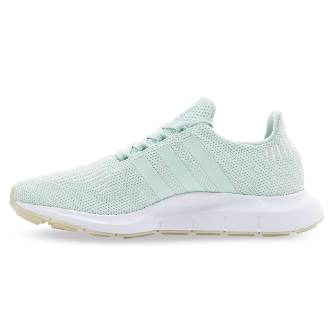 swift run ice mint & off white womens shoes