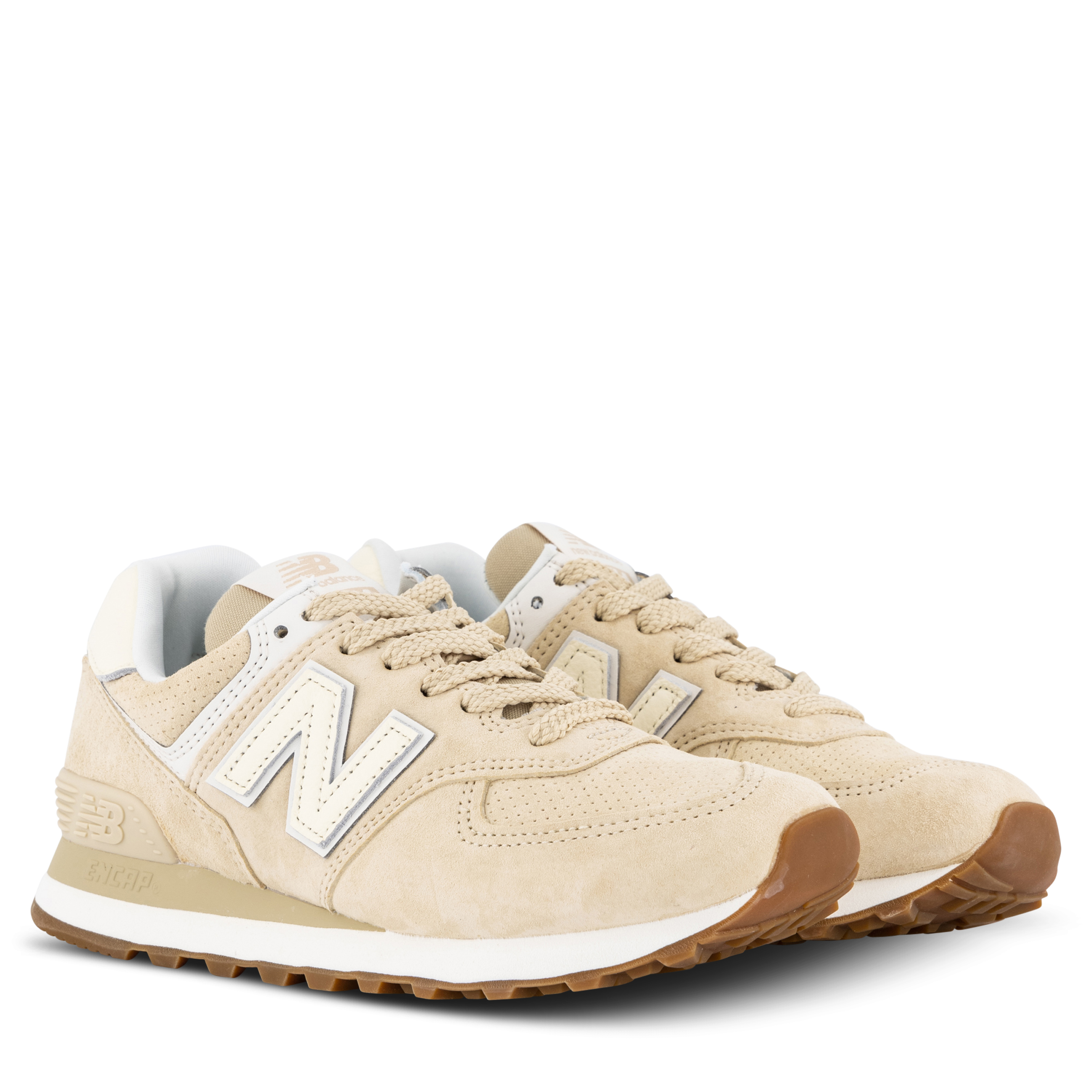 New Balance 574 Womens Sandstone Hype DC