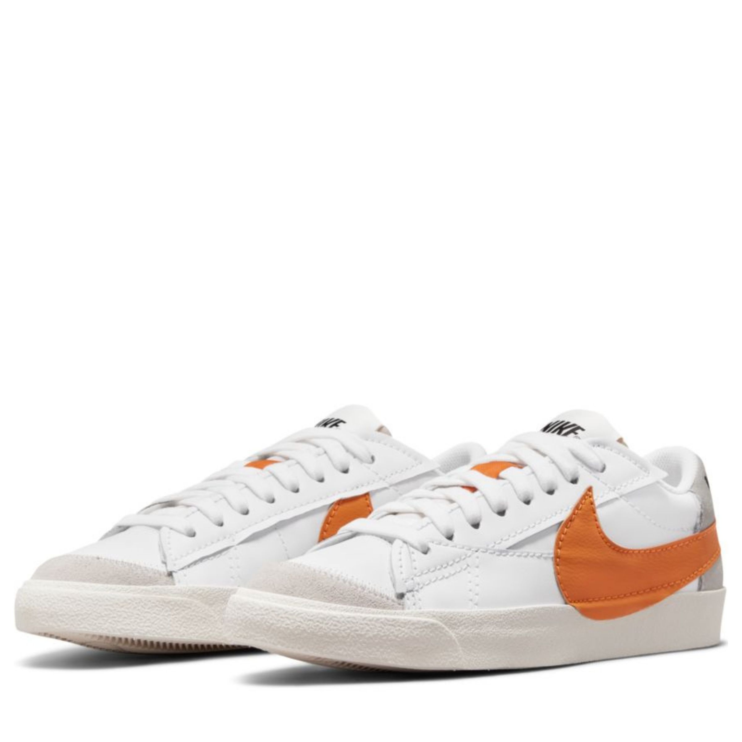 orange nike blazer low