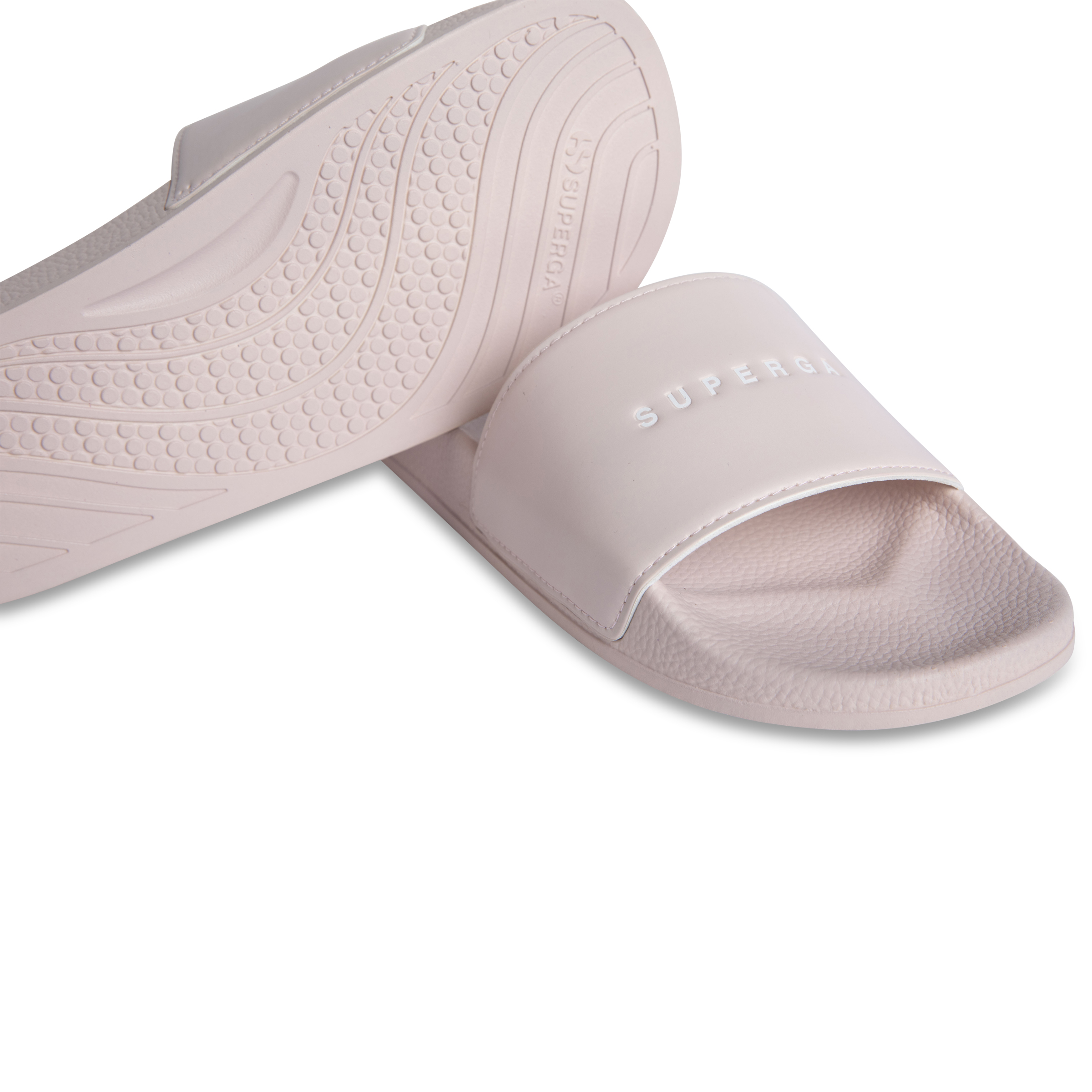 superga pink slides