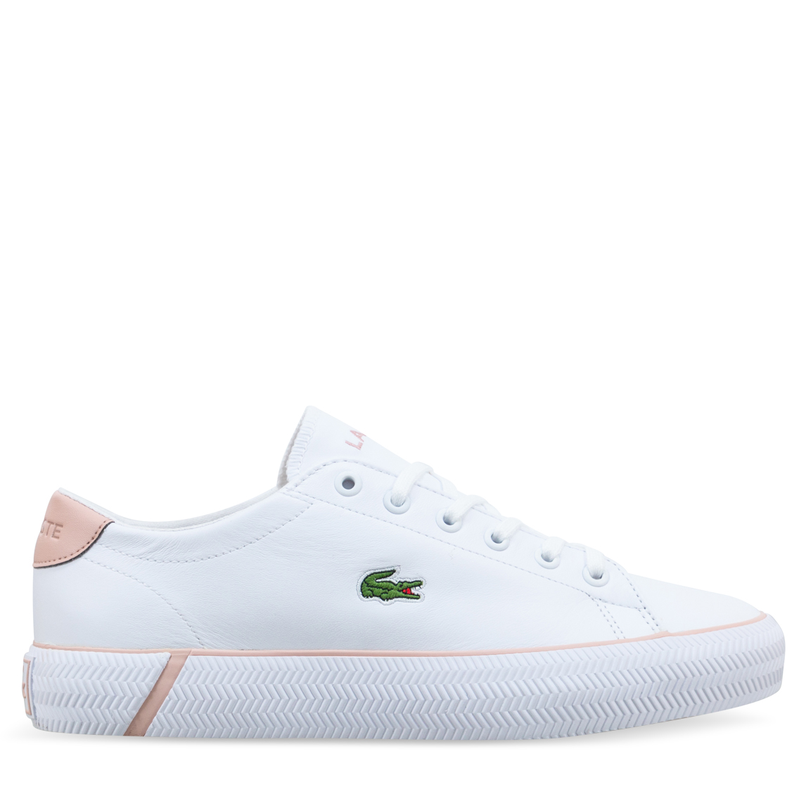 Lacoste GRIPSHOT BL WOMENS White/Light Pink | Hype DC