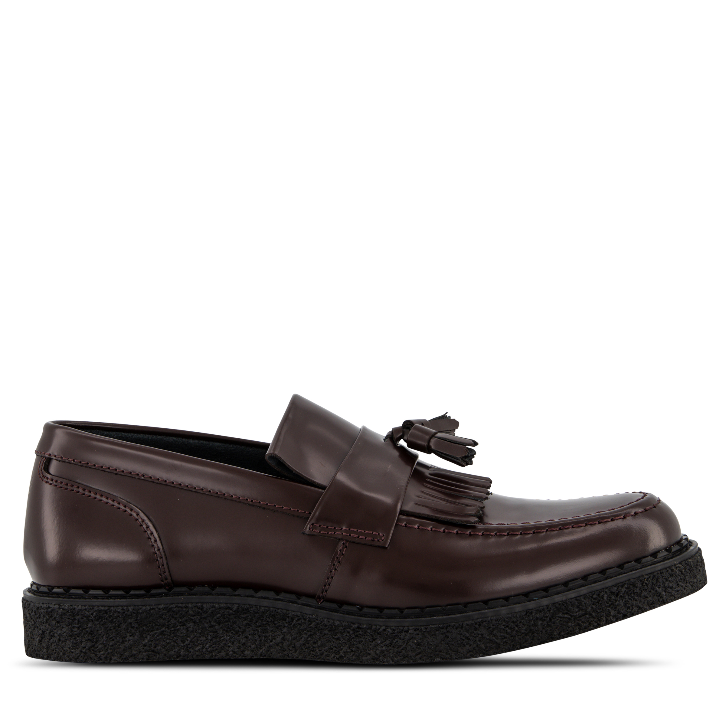 Fred Perry × e Cox Tassel Loafer Fred Perry Tassel Loafer Oxblood – George Cox