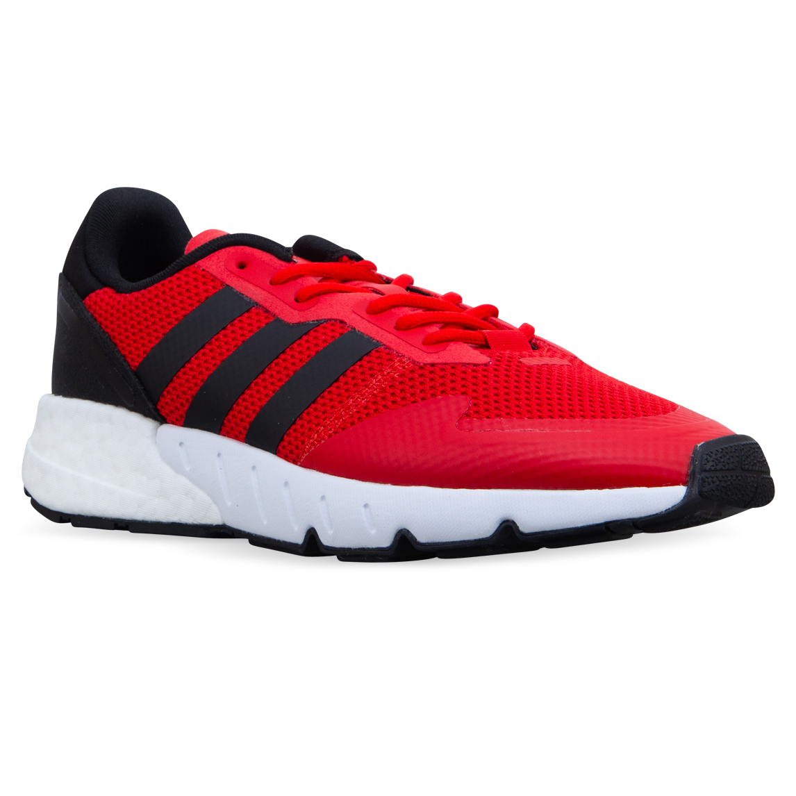 adidas red mens trainers