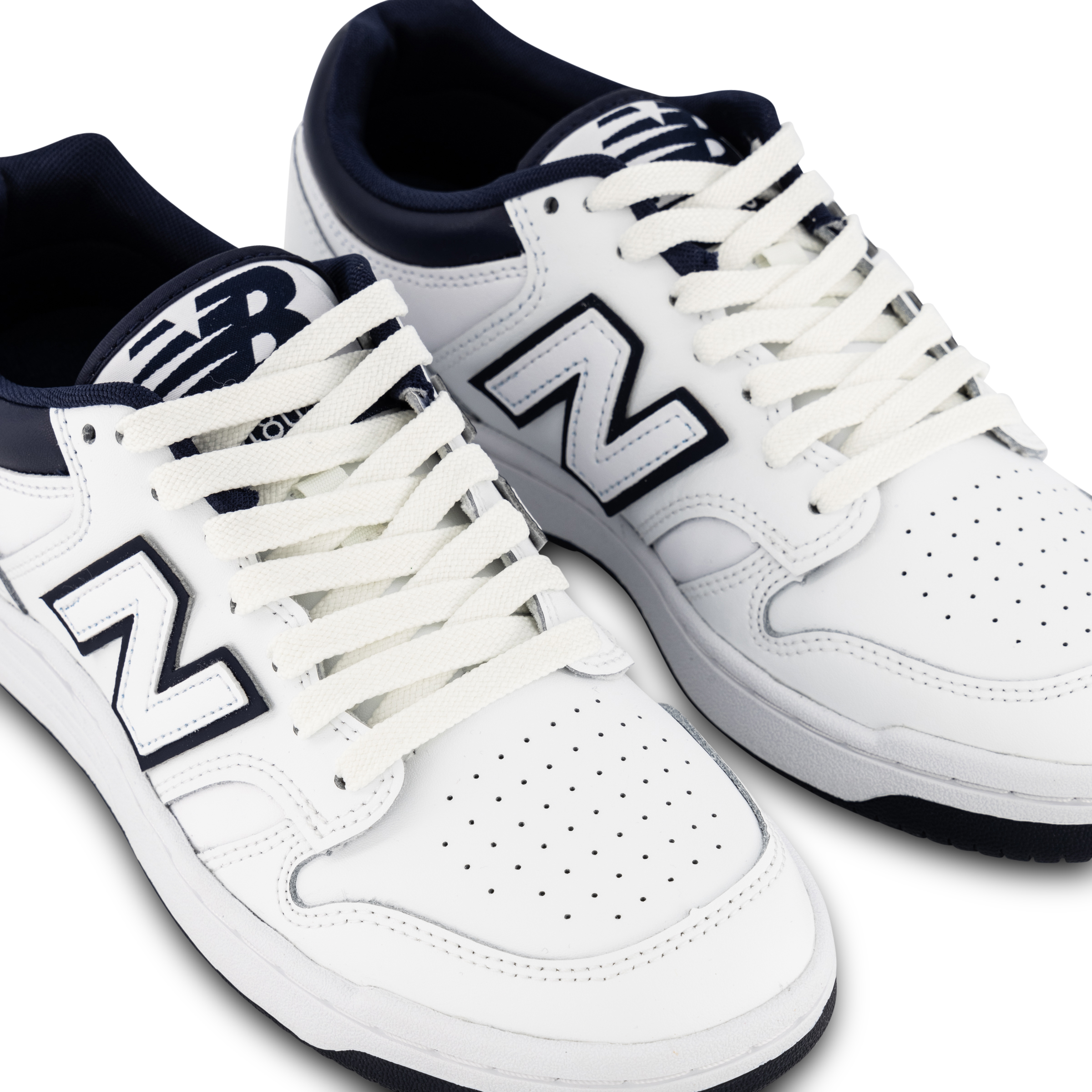 New Balance 480 White/Navy Hype DC