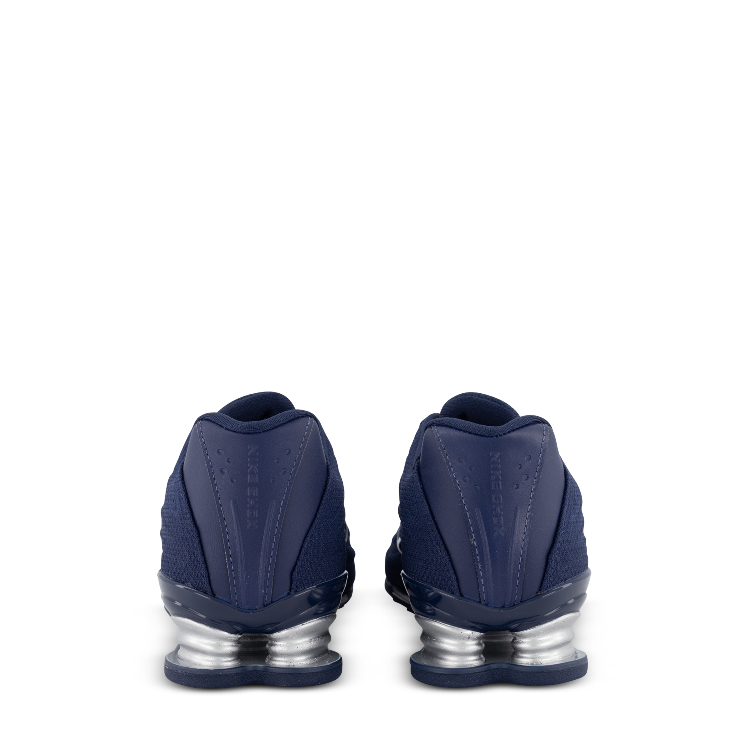 nike shox navy blue