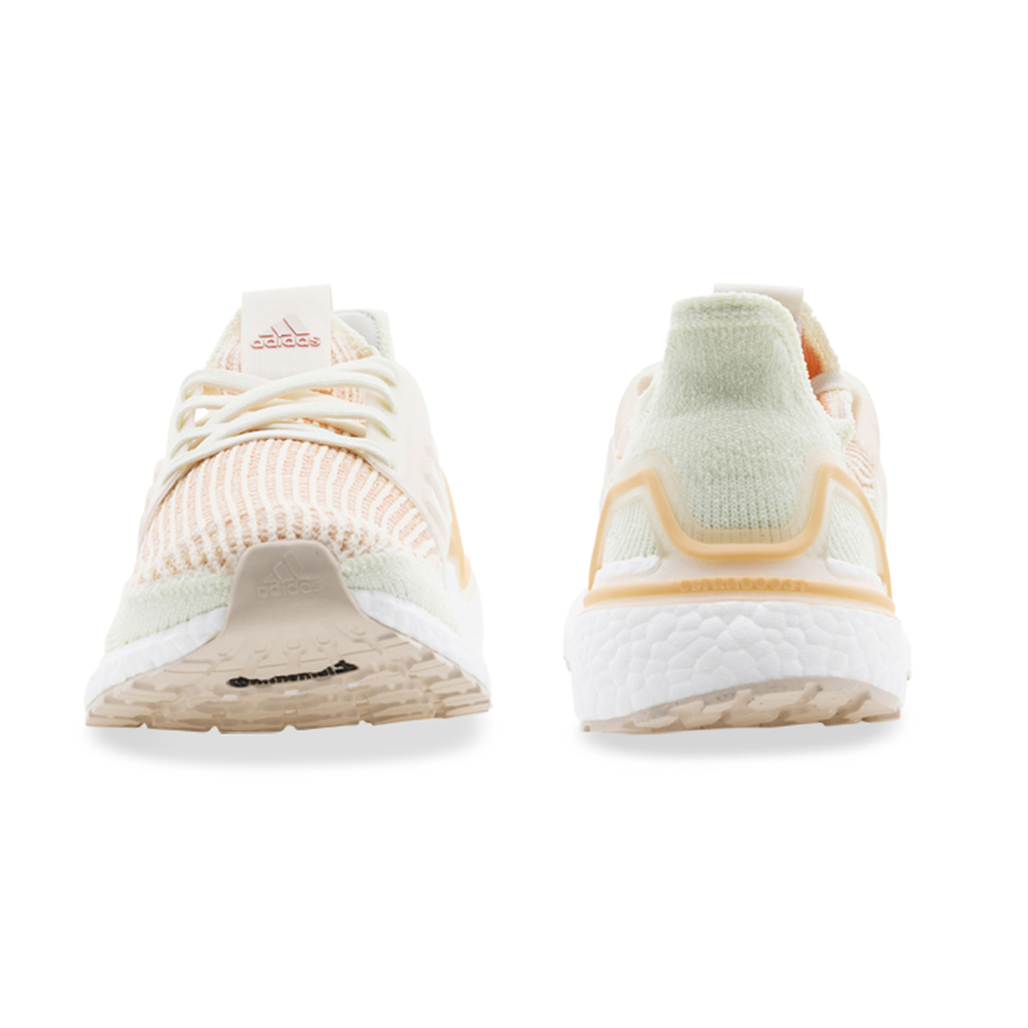 adidas Performance ULTRABOOST 19 WOMENS Off White Orange Hype DC