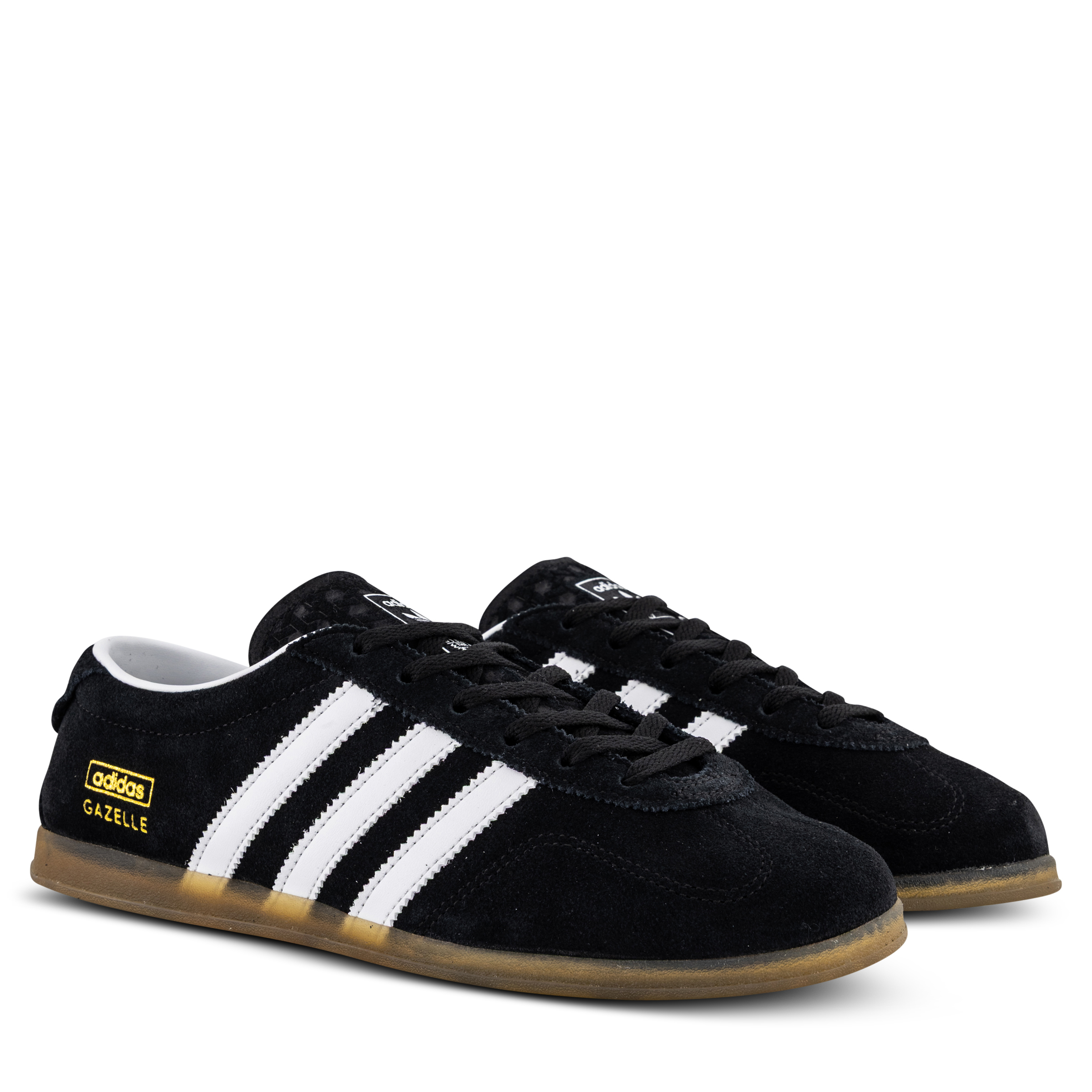 adidas Originals Gazelle Lo Pro Core Black/Ftwr White/Gum Hype DC