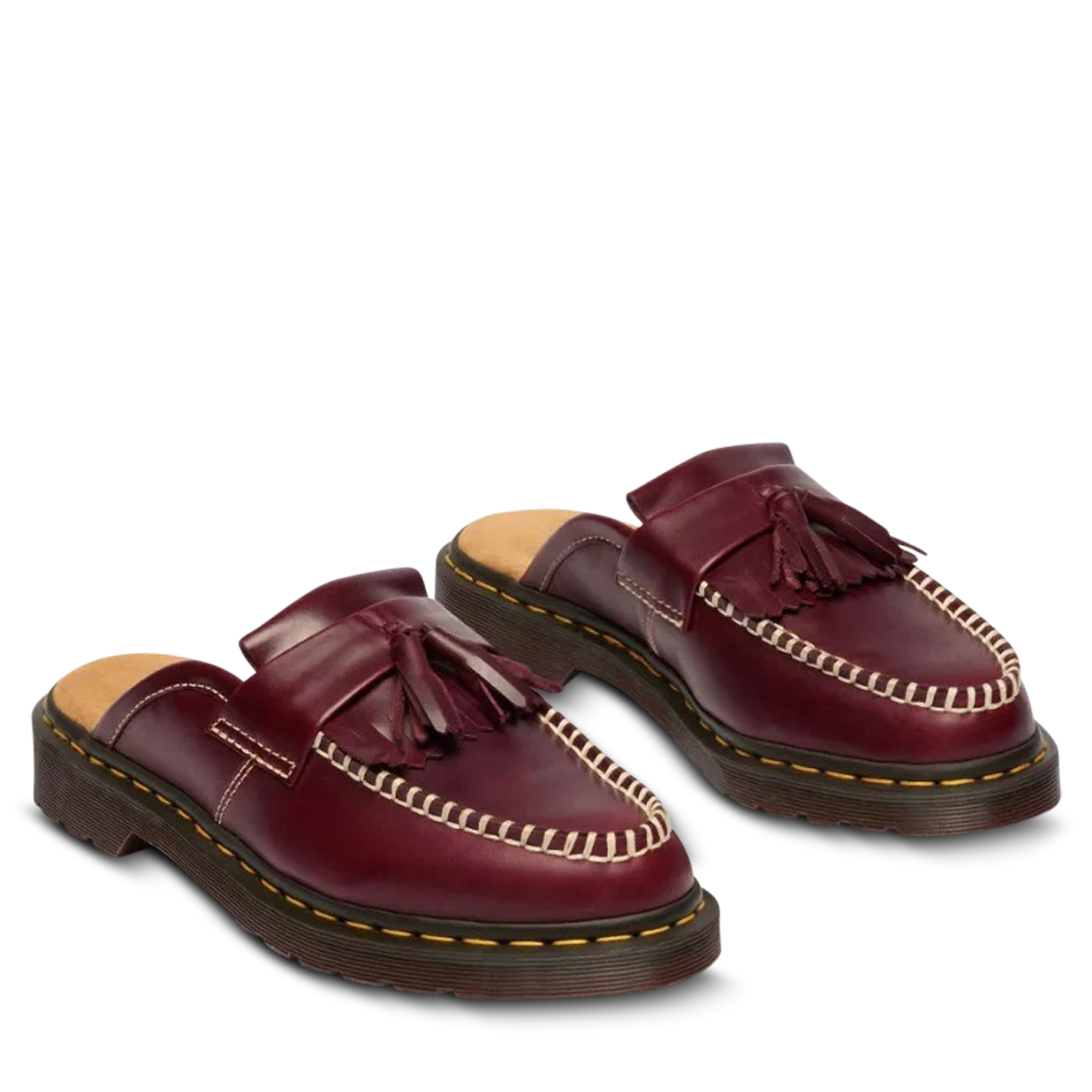 Dr Martens Adrian Leather Mule Cherry Red Orleans | Hype DC