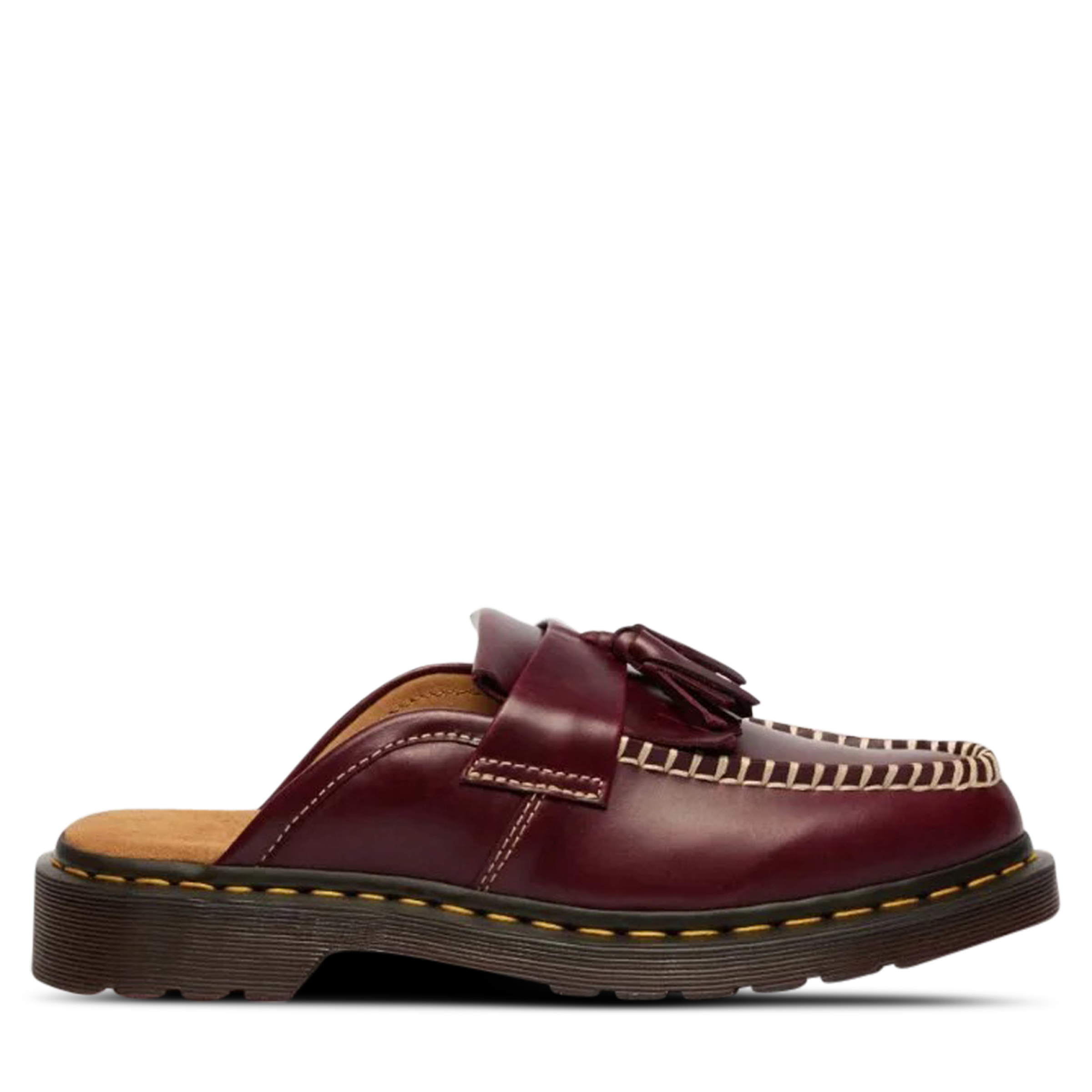 【新品】Dr.Martin ADRIAN UK3 CHERRY RED Dr Martens Adrian Leather Mule Cherry Red Orleans | Hype DC