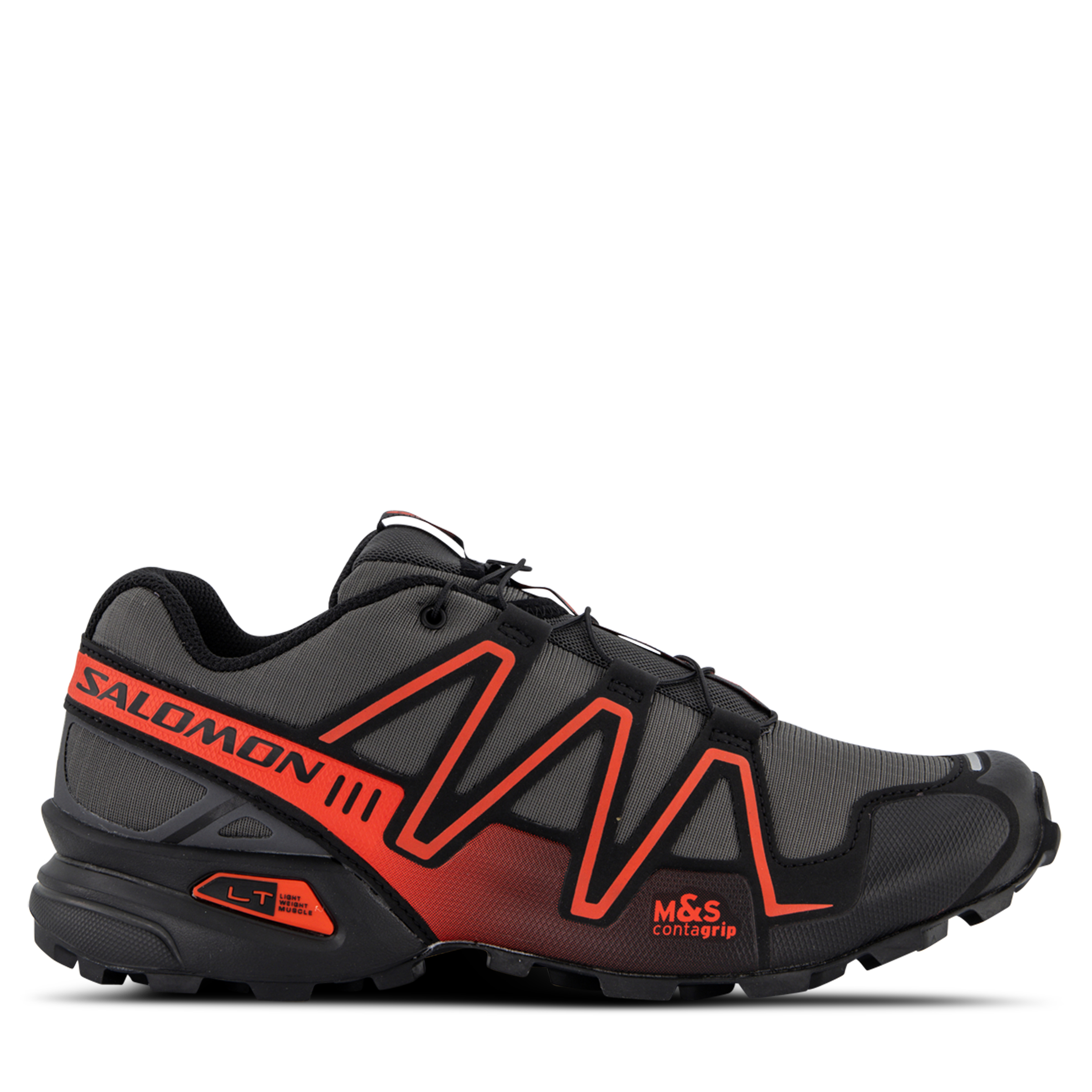 Salomon Speedcross Asphalt Flame Scarlet Black Hype DC