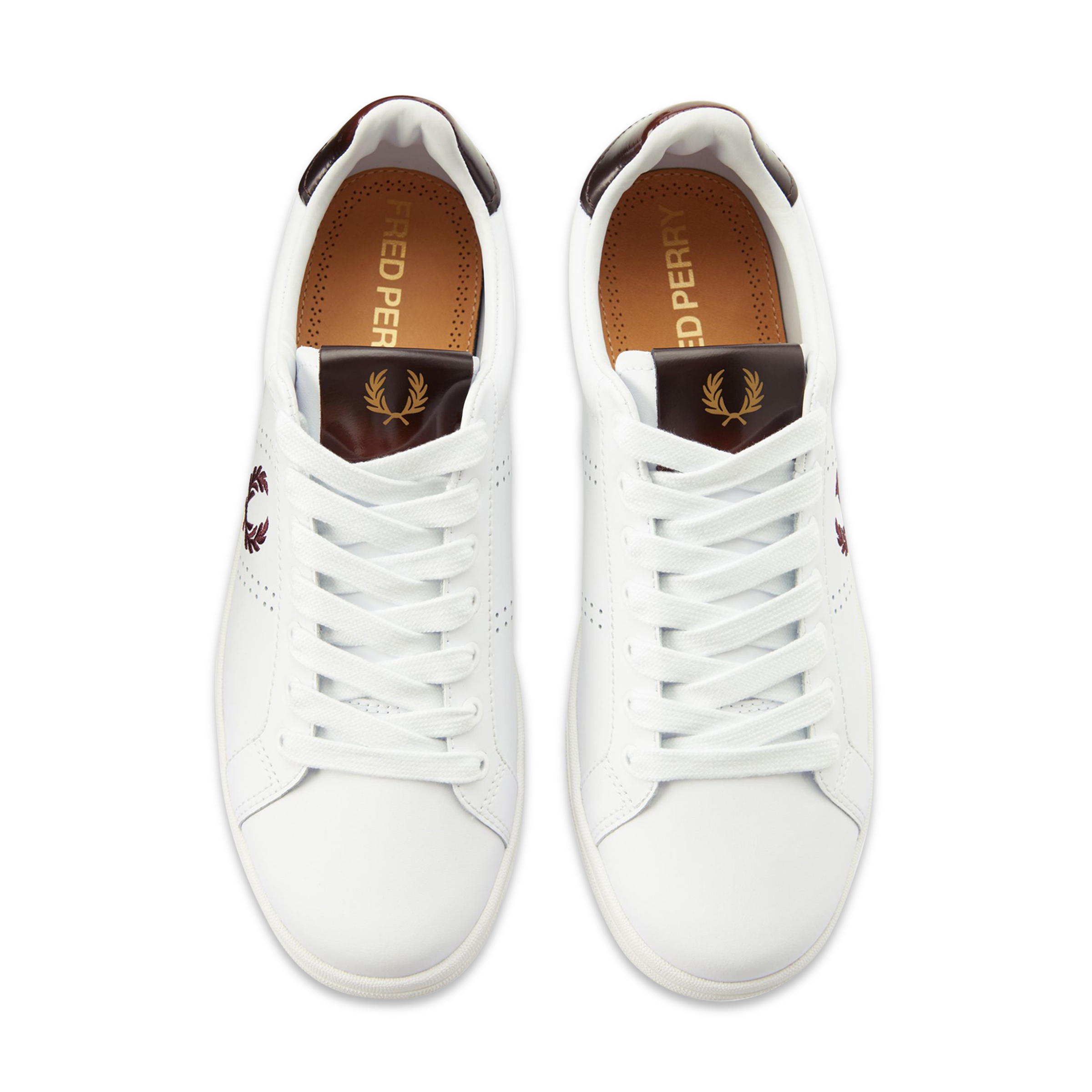 fred perry b721 white