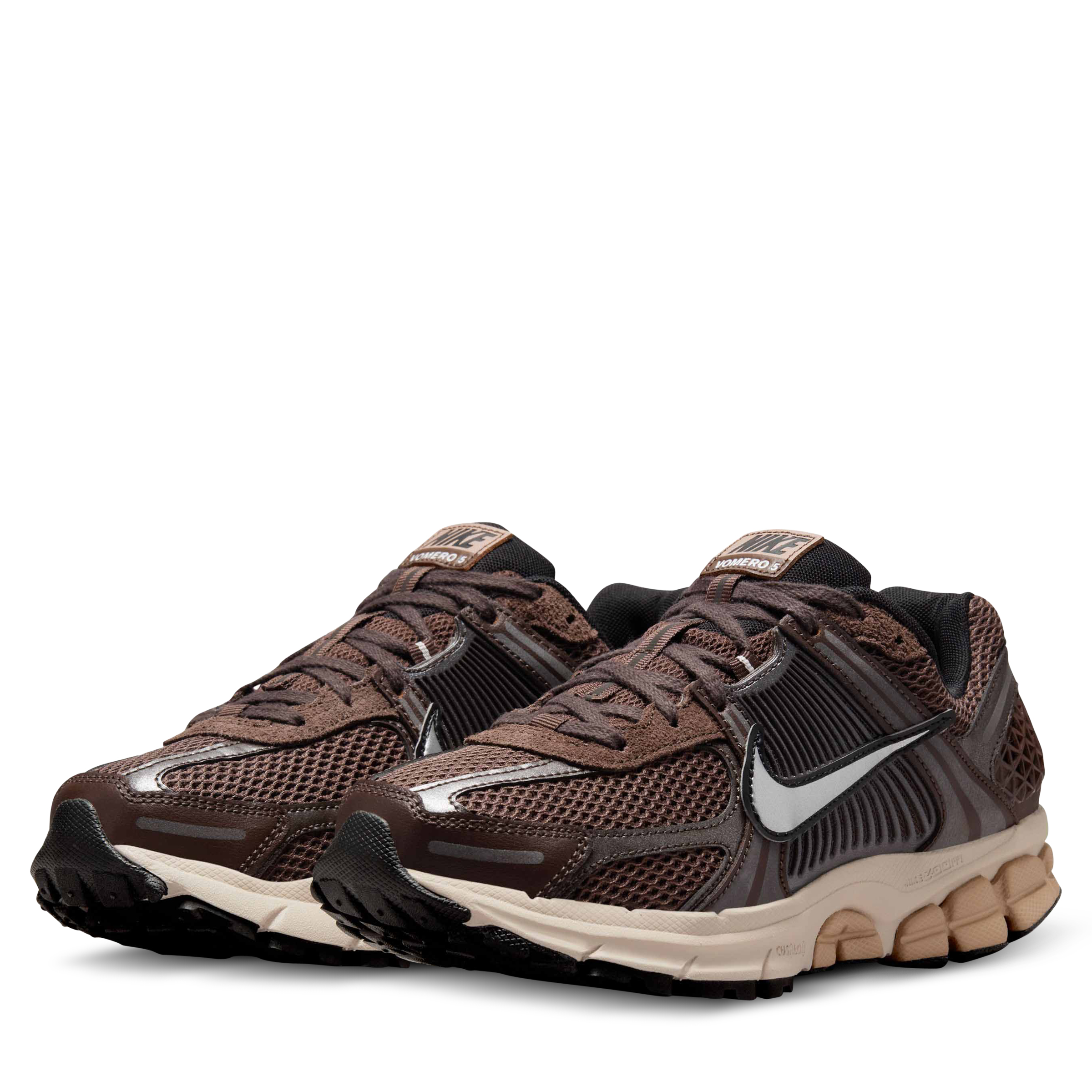 Nike Zoom Vomero 5 Womens Baroque Brown Chrome Orewood Brown Hype DC