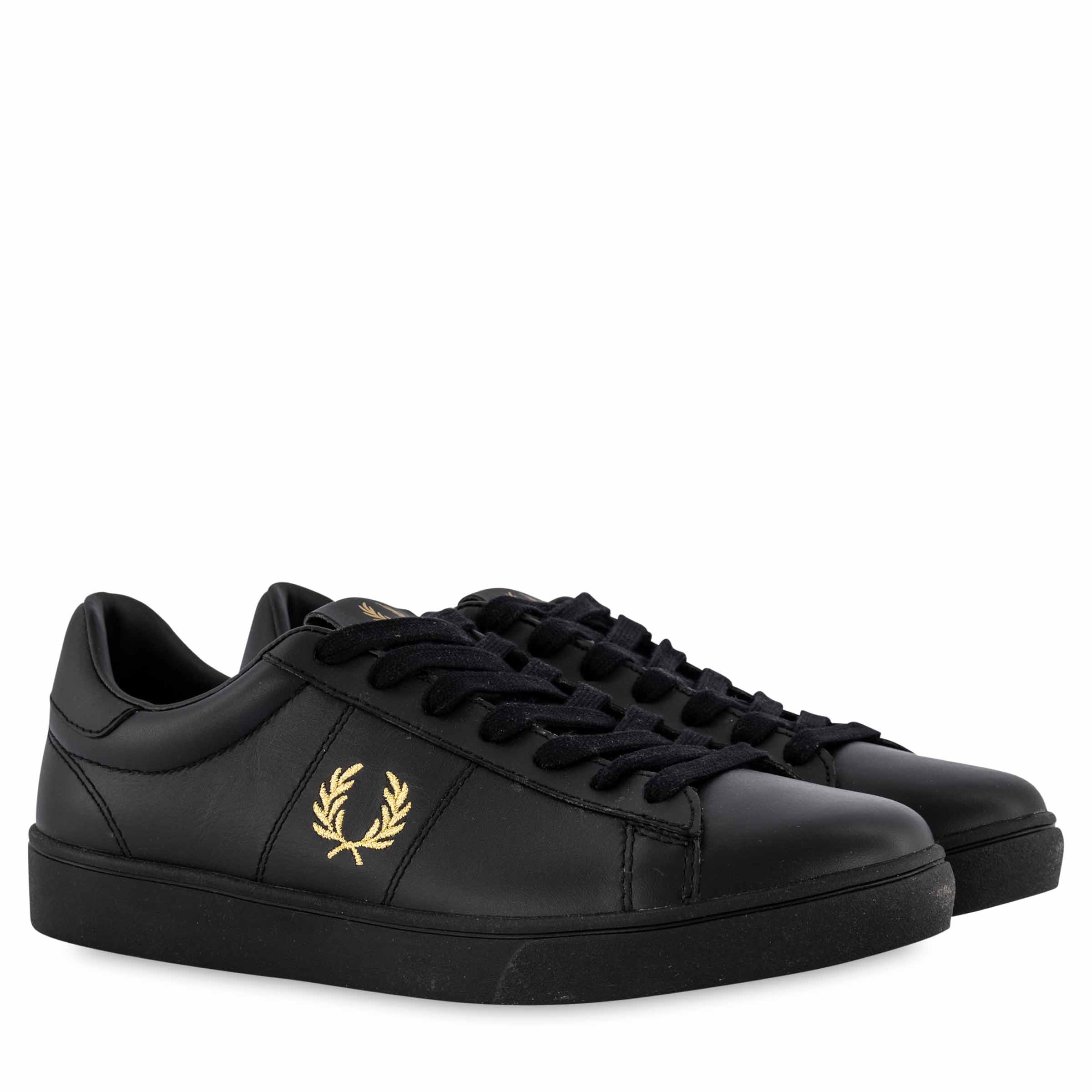 fred perry court leather