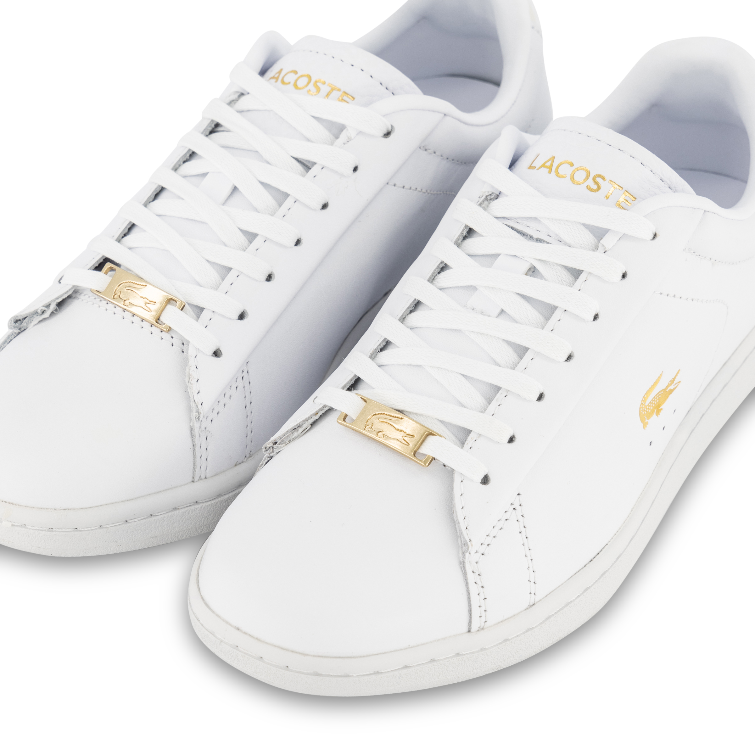 Lacoste L-Spin Deluxe 0722 1 Womens White/Gold | Hype DC