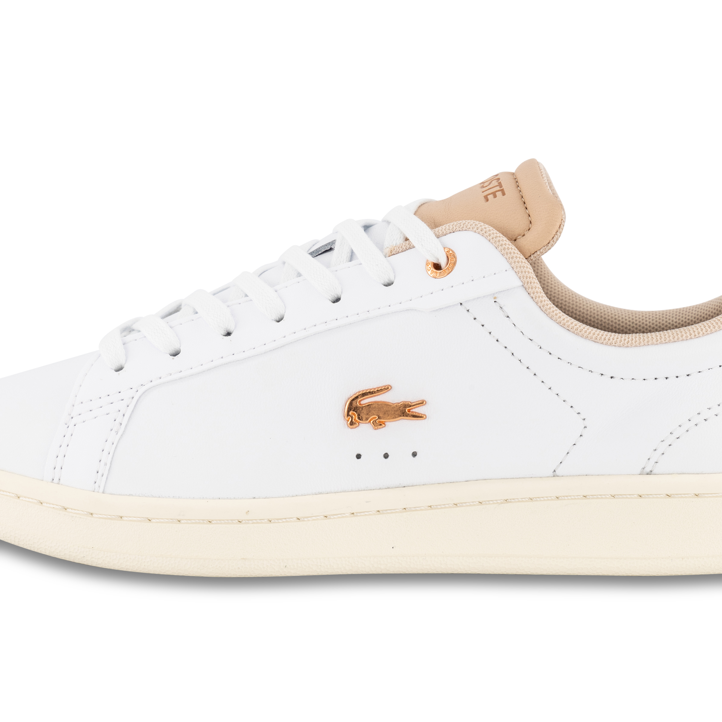 basket lacoste rose gold